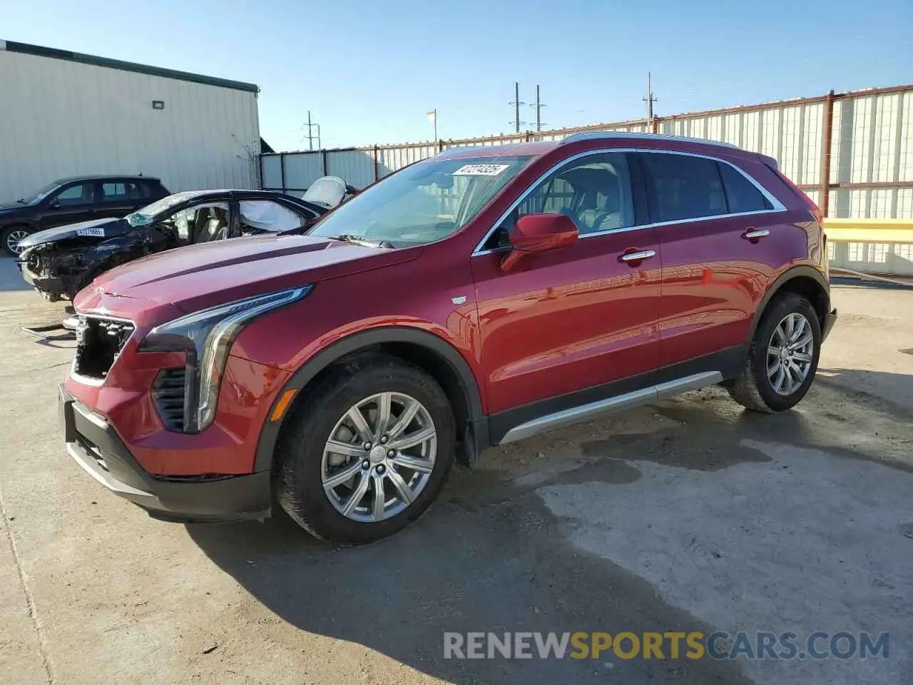 1 fotografías del automóvil dañado 1GYFZCR49LF085682 CADILLAC XT4 2020