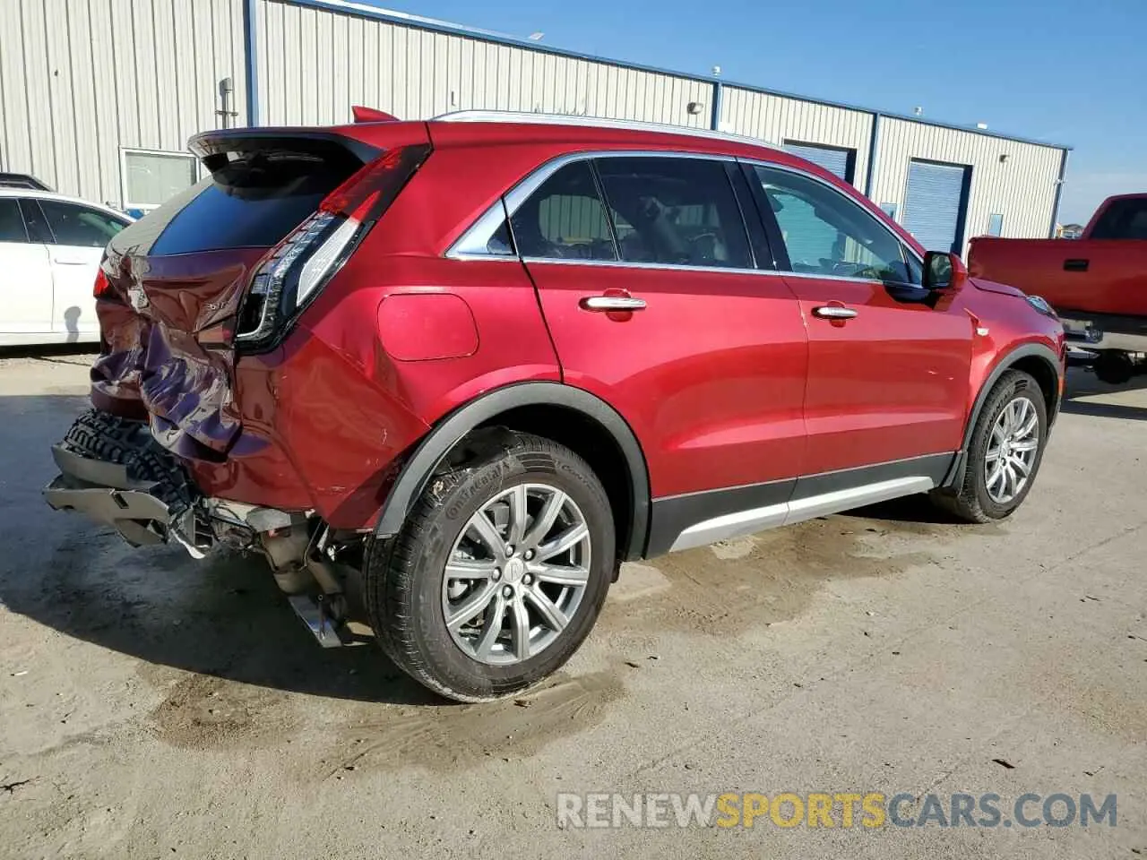 3 fotografías del automóvil dañado 1GYFZCR49LF085682 CADILLAC XT4 2020