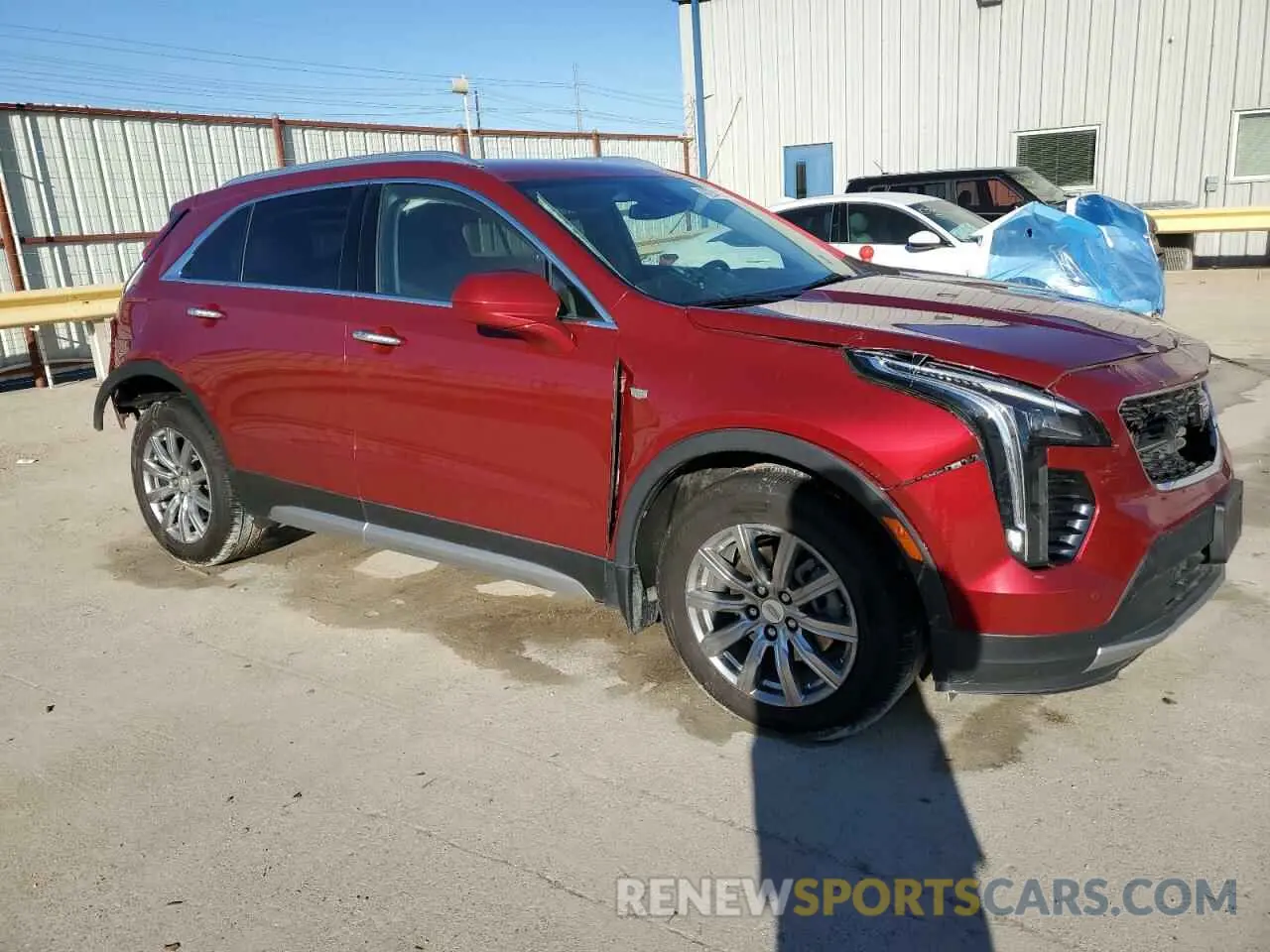 4 fotografías del automóvil dañado 1GYFZCR49LF085682 CADILLAC XT4 2020