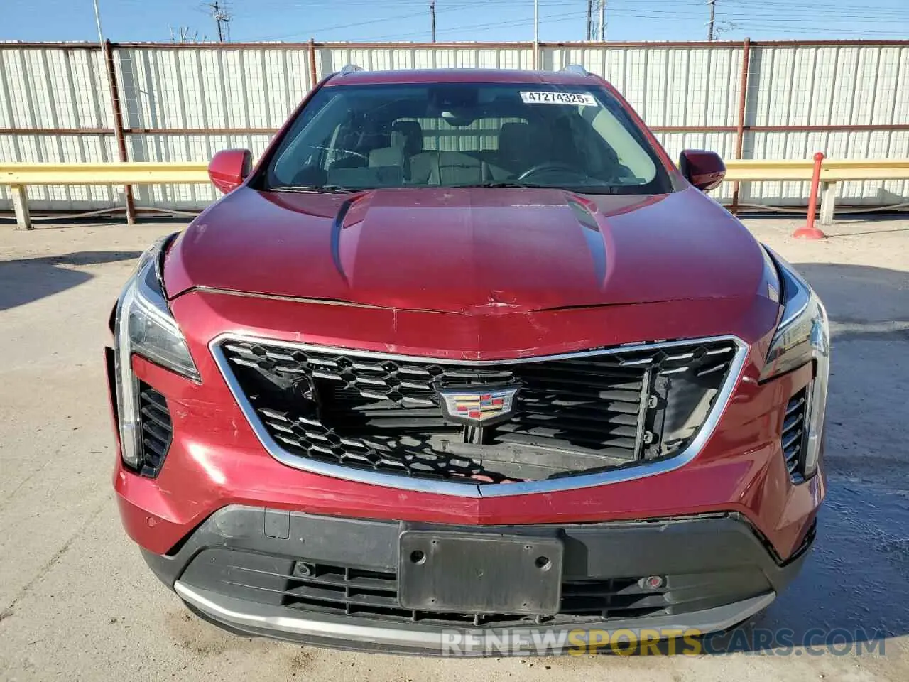 5 fotografías del automóvil dañado 1GYFZCR49LF085682 CADILLAC XT4 2020