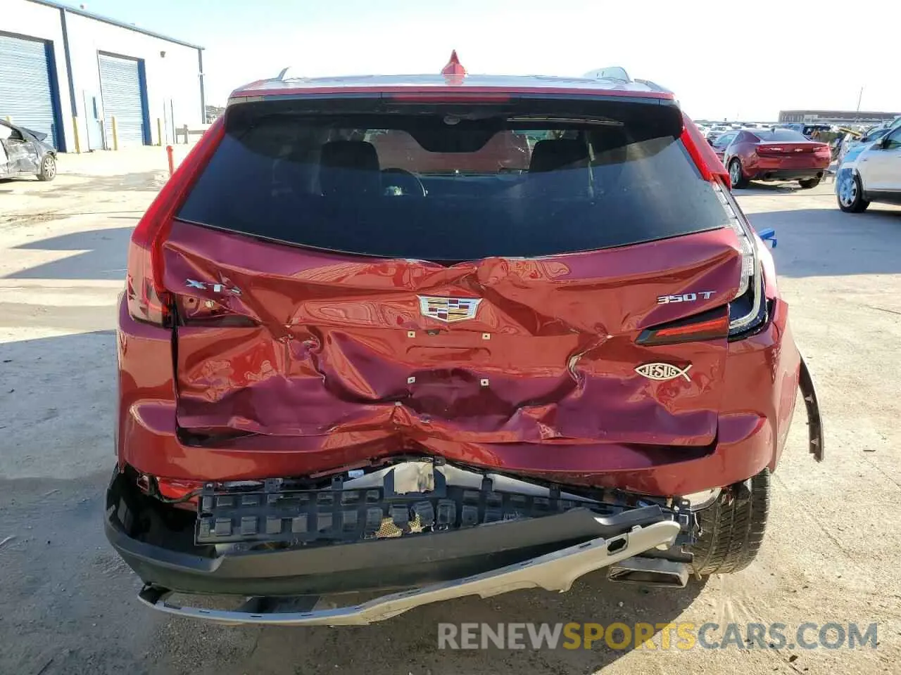 6 fotografías del automóvil dañado 1GYFZCR49LF085682 CADILLAC XT4 2020