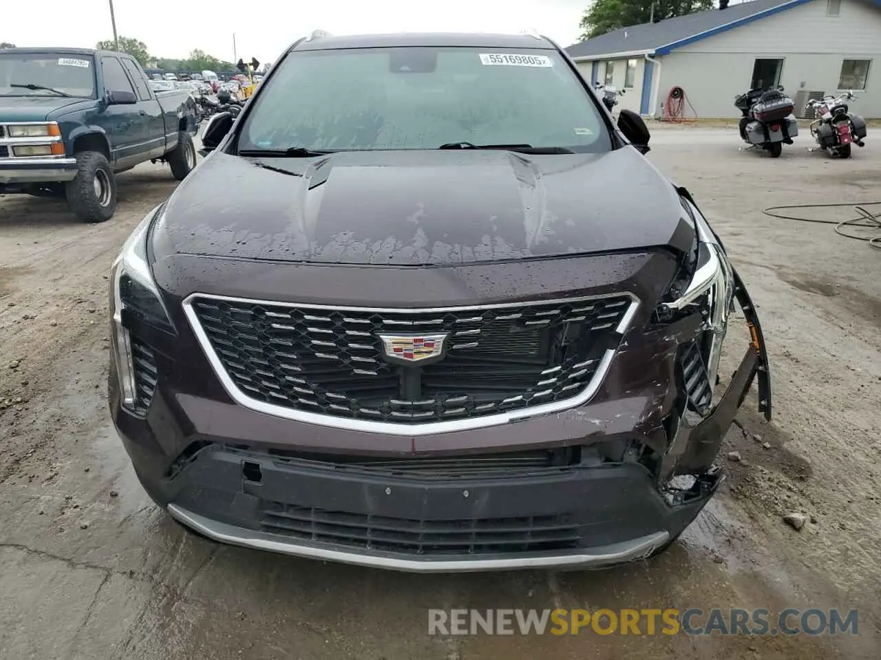 5 fotografías del automóvil dañado 1GYFZDR41LF025434 CADILLAC XT4 2020