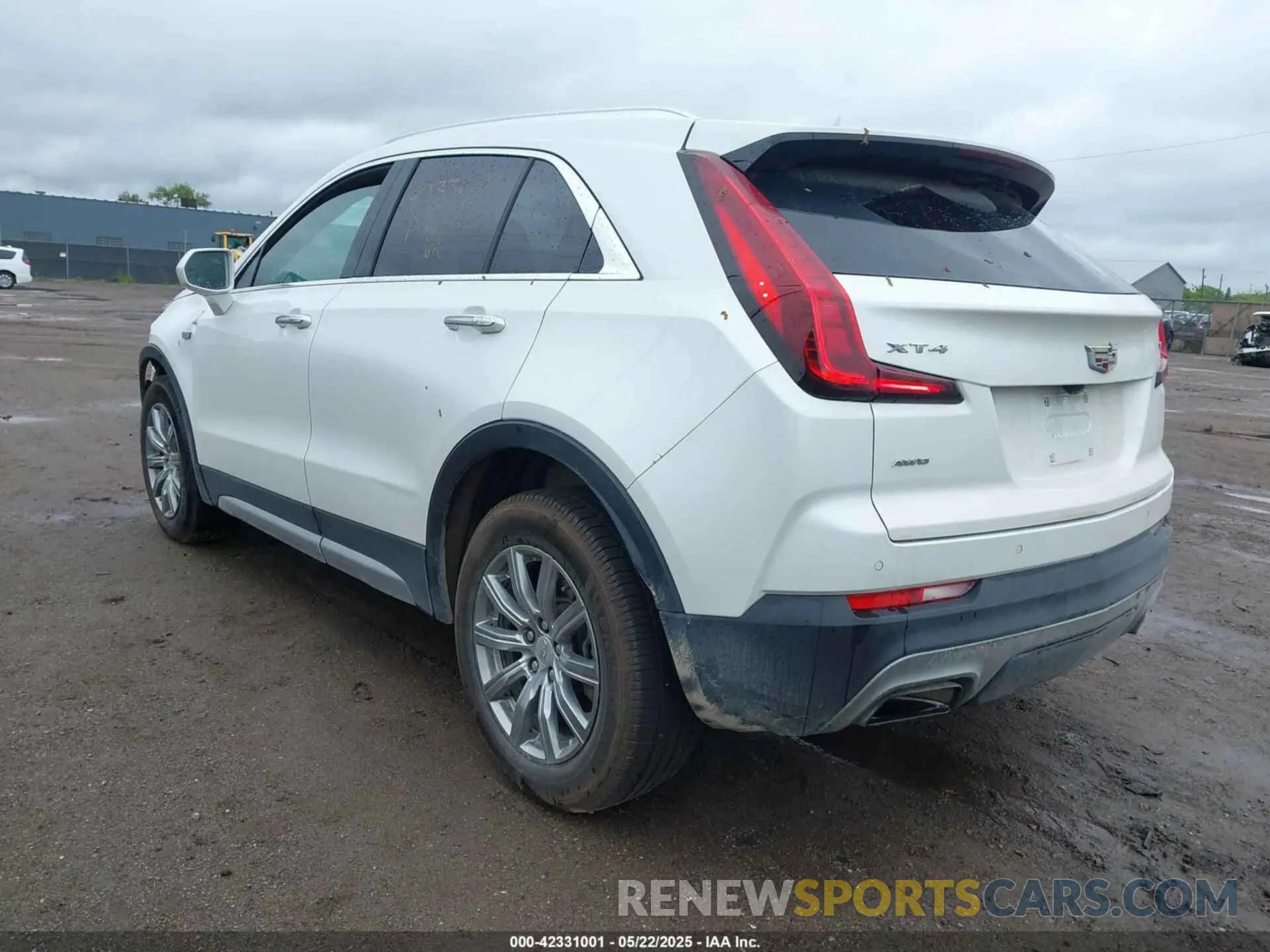 3 fotografías del automóvil dañado 1GYFZDR43LF072500 CADILLAC XT4 2020