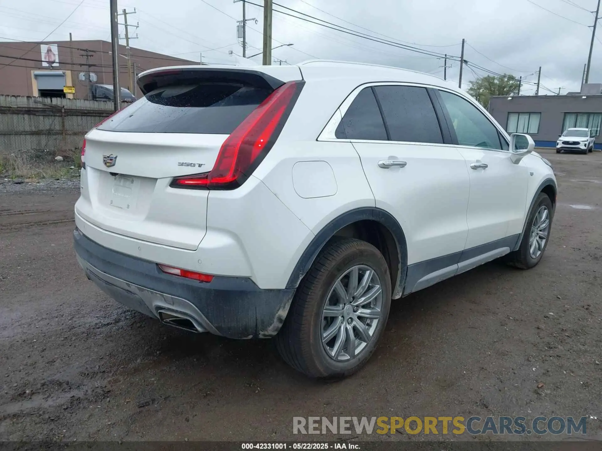 4 fotografías del automóvil dañado 1GYFZDR43LF072500 CADILLAC XT4 2020