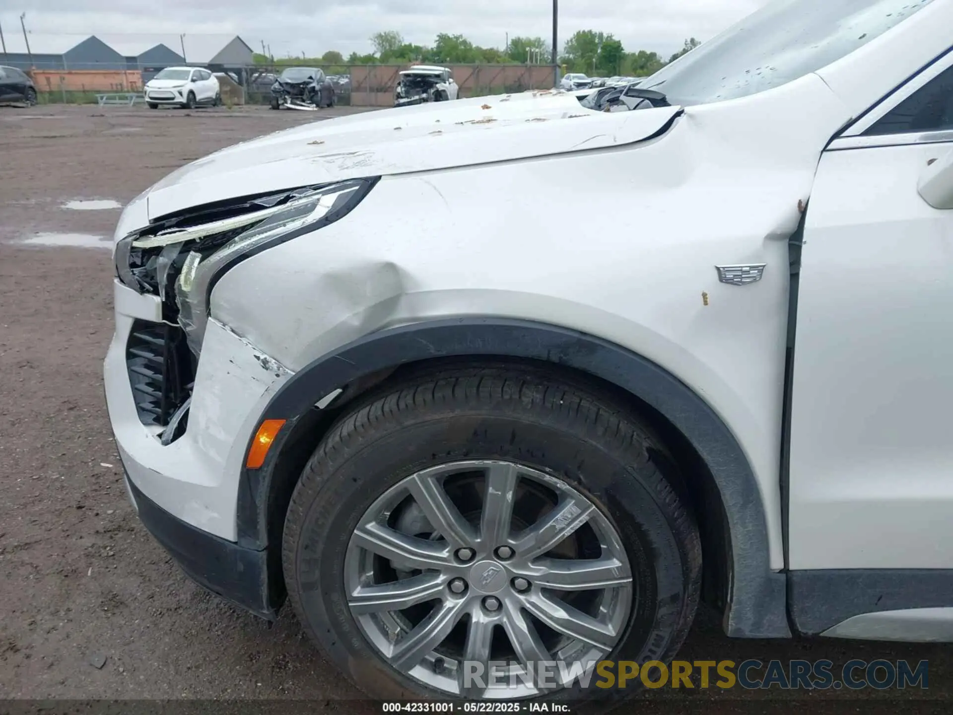 6 fotografías del automóvil dañado 1GYFZDR43LF072500 CADILLAC XT4 2020