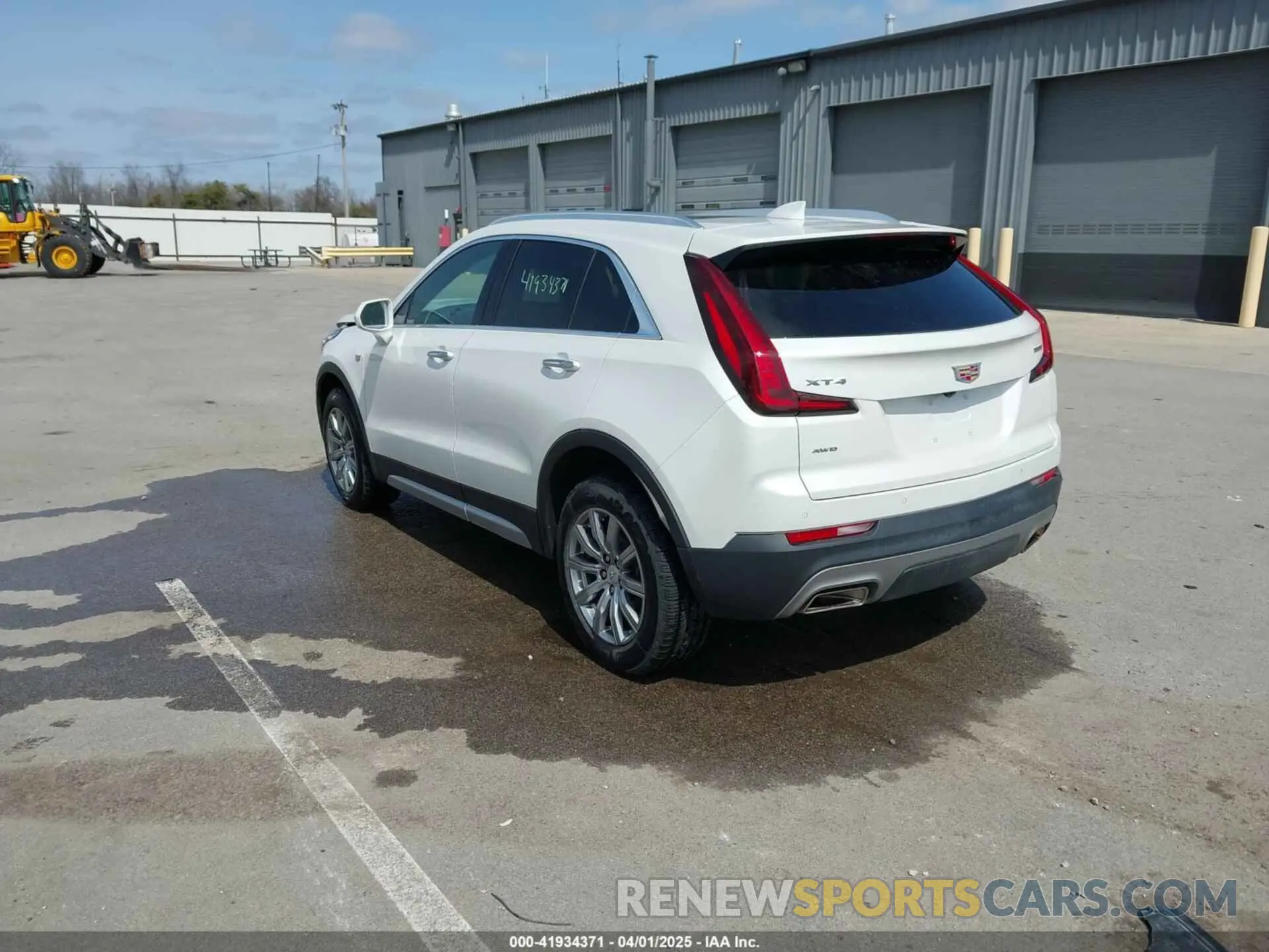 3 fotografías del automóvil dañado 1GYFZDR44LF036461 CADILLAC XT4 2020