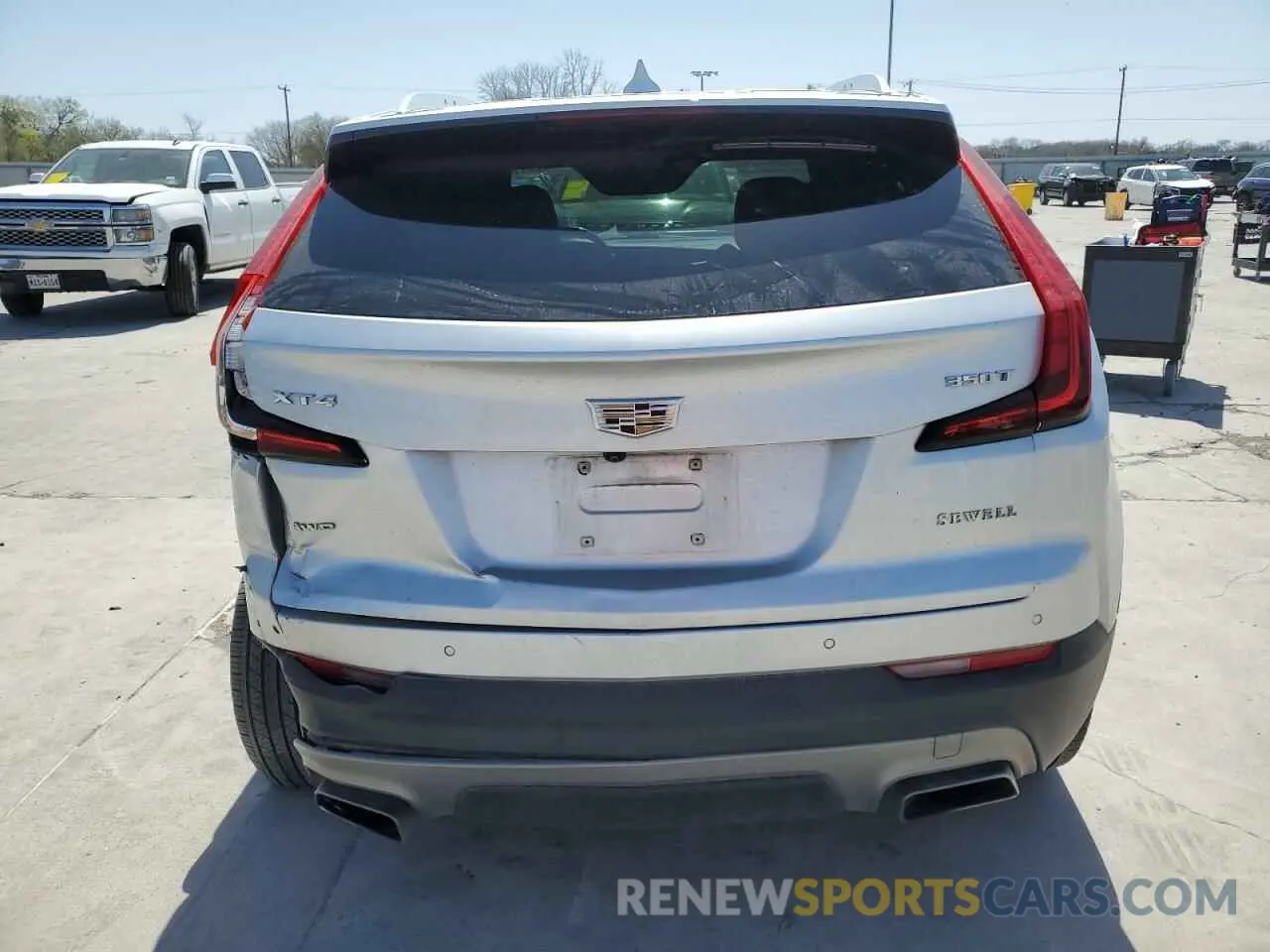 6 fotografías del automóvil dañado 1GYFZDR46LF128476 CADILLAC XT4 2020