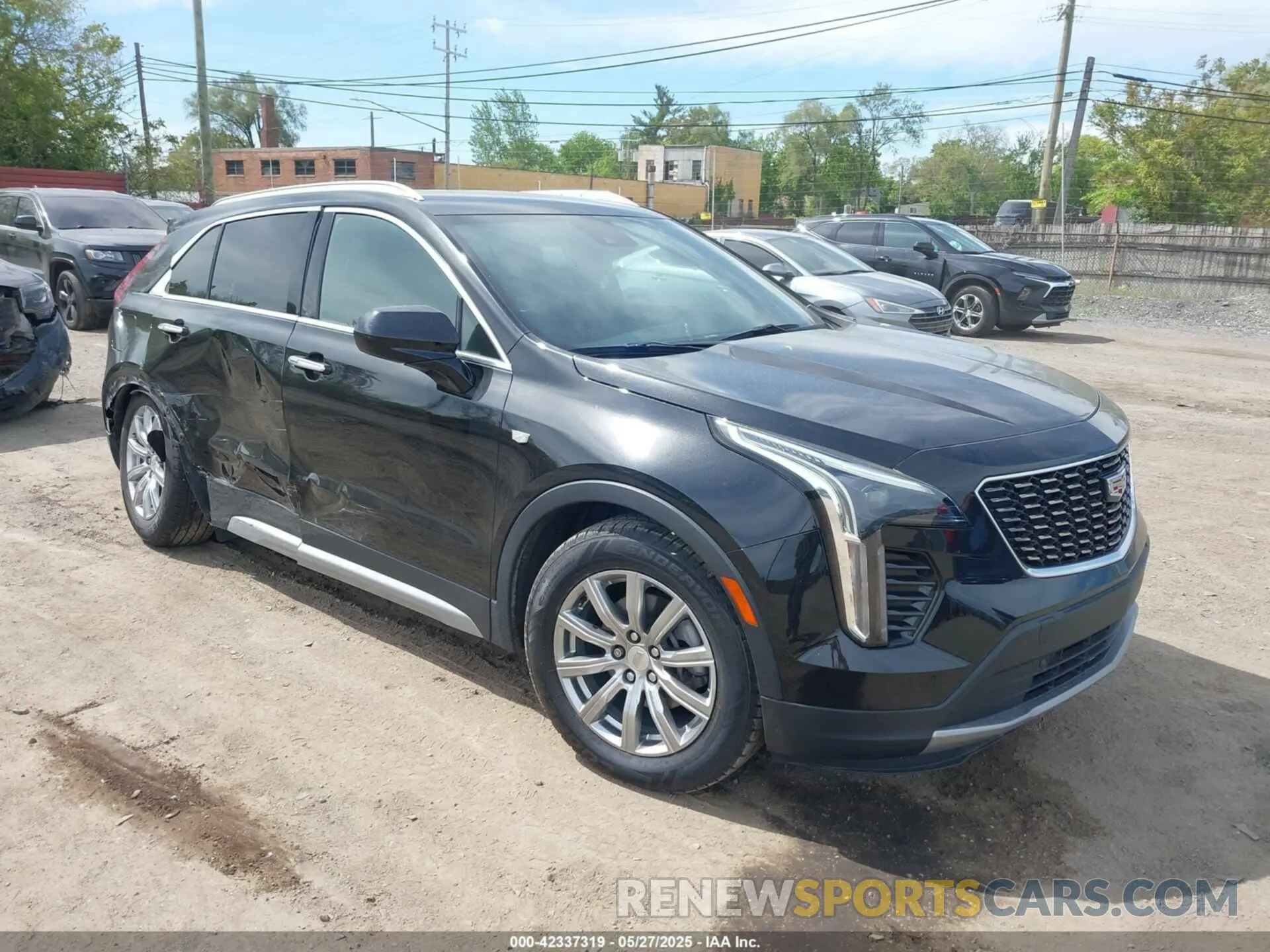 1 fotografías del automóvil dañado 1GYFZDR4XLF081159 CADILLAC XT4 2020