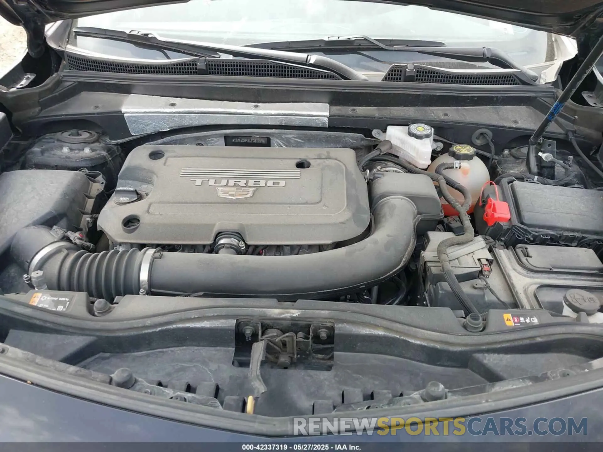 10 fotografías del automóvil dañado 1GYFZDR4XLF081159 CADILLAC XT4 2020