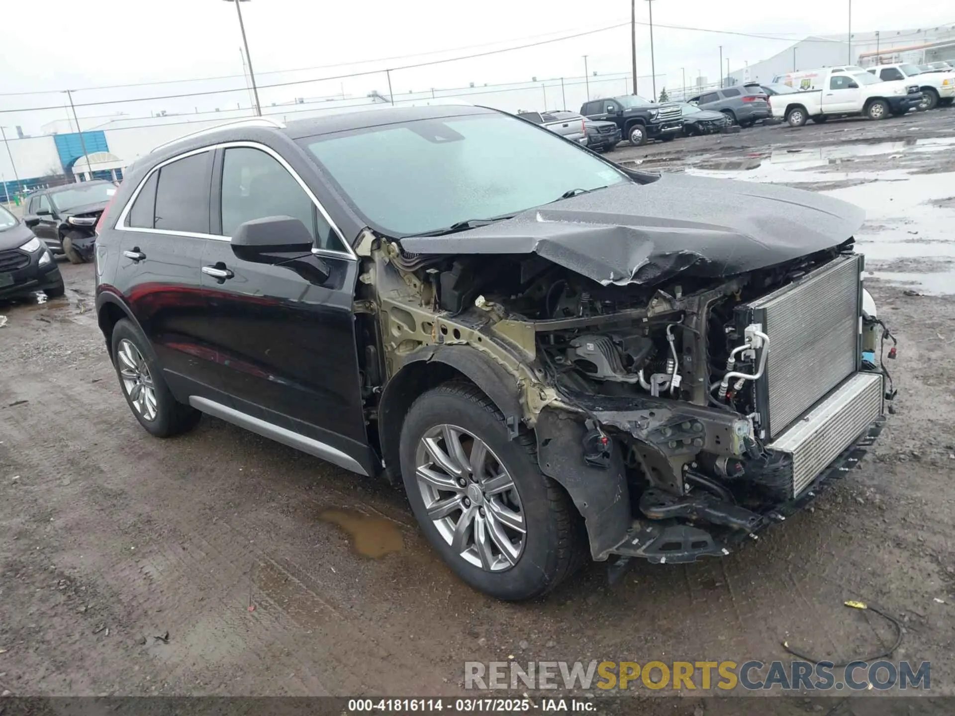 1 fotografías del automóvil dañado 1GYFZDR4XLF101426 CADILLAC XT4 2020