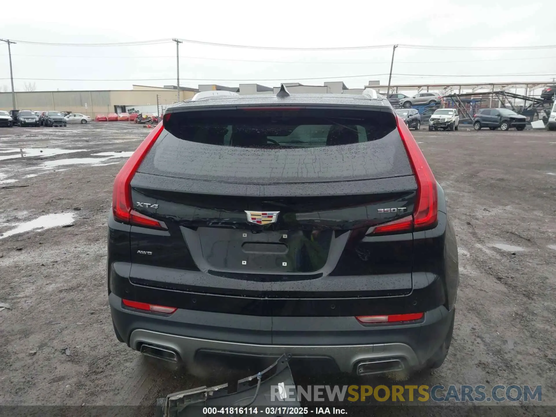 16 fotografías del automóvil dañado 1GYFZDR4XLF101426 CADILLAC XT4 2020