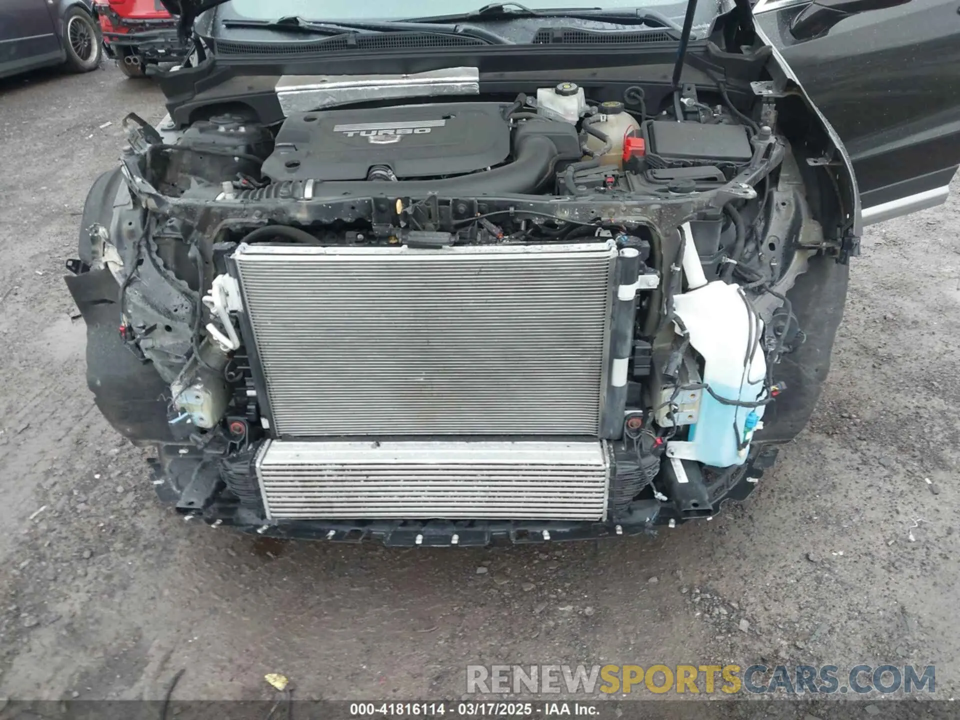 6 fotografías del automóvil dañado 1GYFZDR4XLF101426 CADILLAC XT4 2020