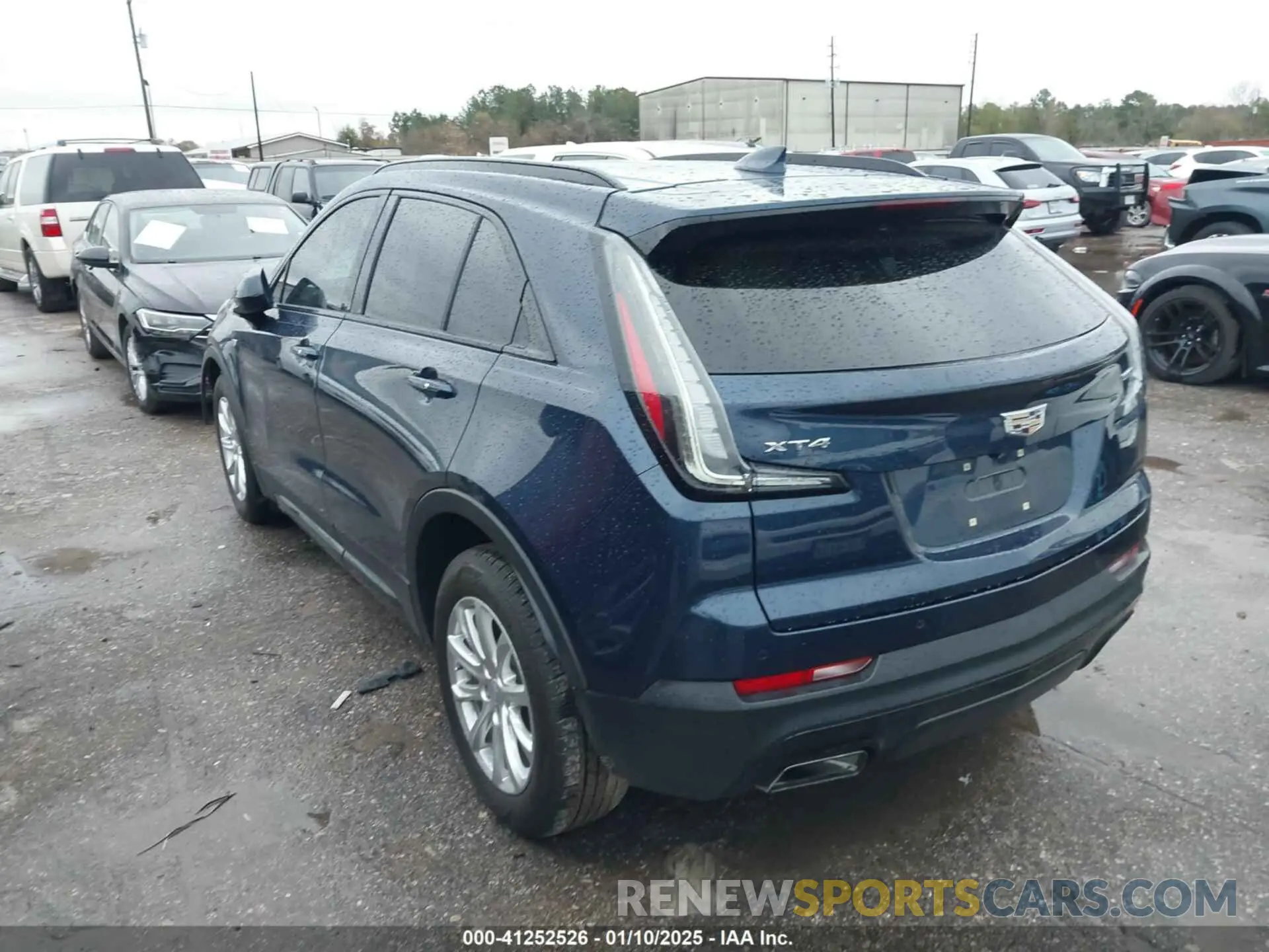 3 fotografías del automóvil dañado 1GYFZER40LF138071 CADILLAC XT4 2020
