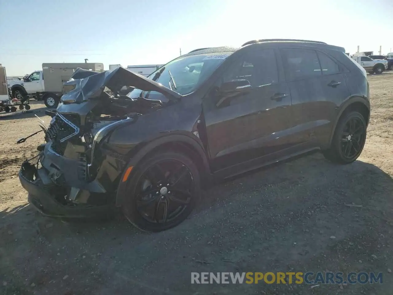 1 fotografías del automóvil dañado 1GYFZER42LF060280 CADILLAC XT4 2020