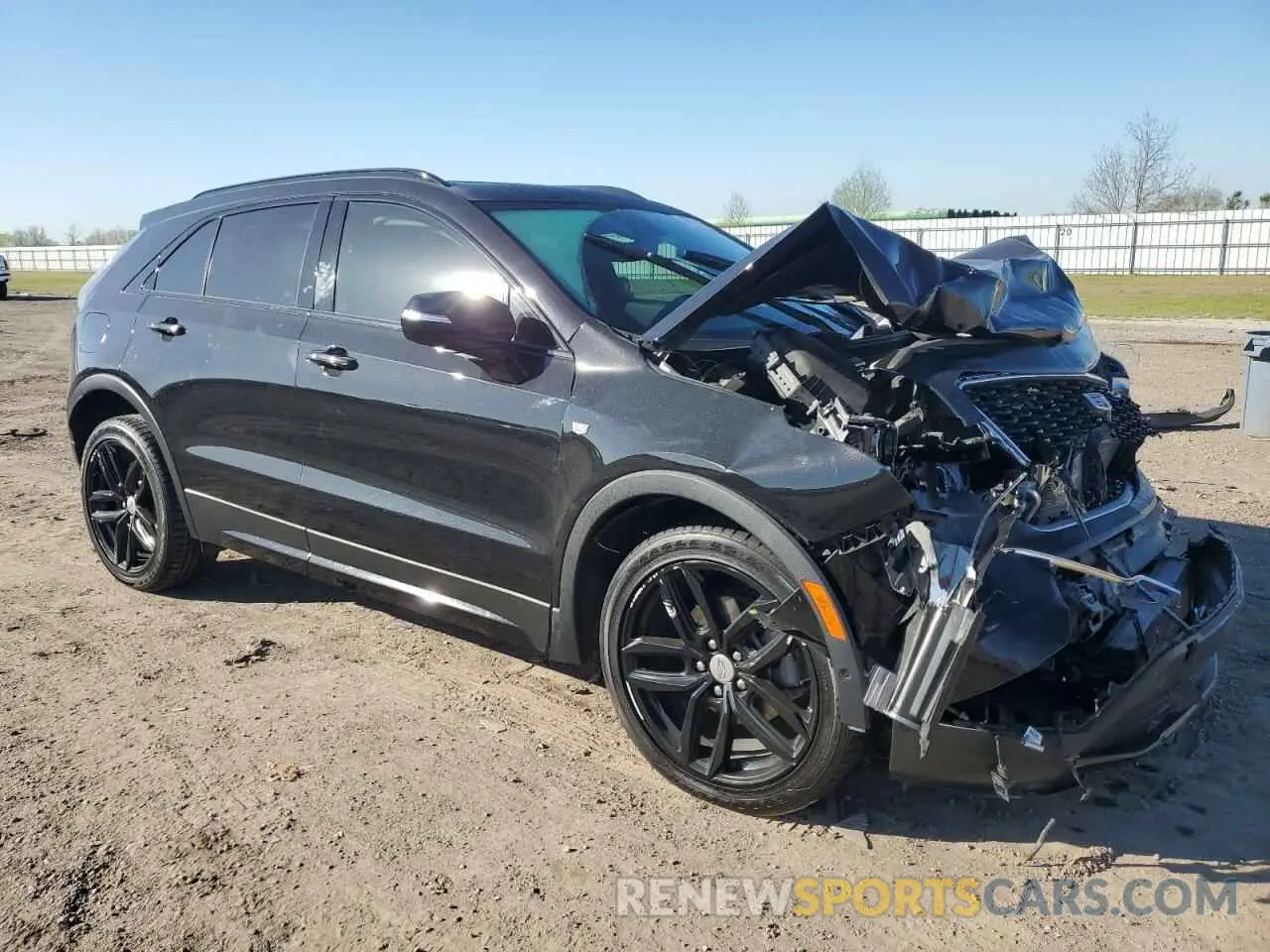 4 fotografías del automóvil dañado 1GYFZER42LF060280 CADILLAC XT4 2020