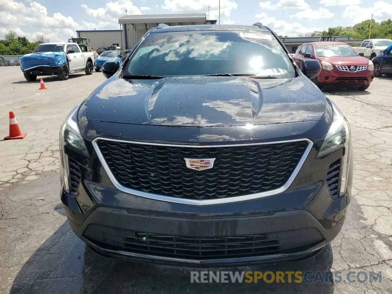 5 fotografías del automóvil dañado 1GYFZER48LF012489 CADILLAC XT4 2020
