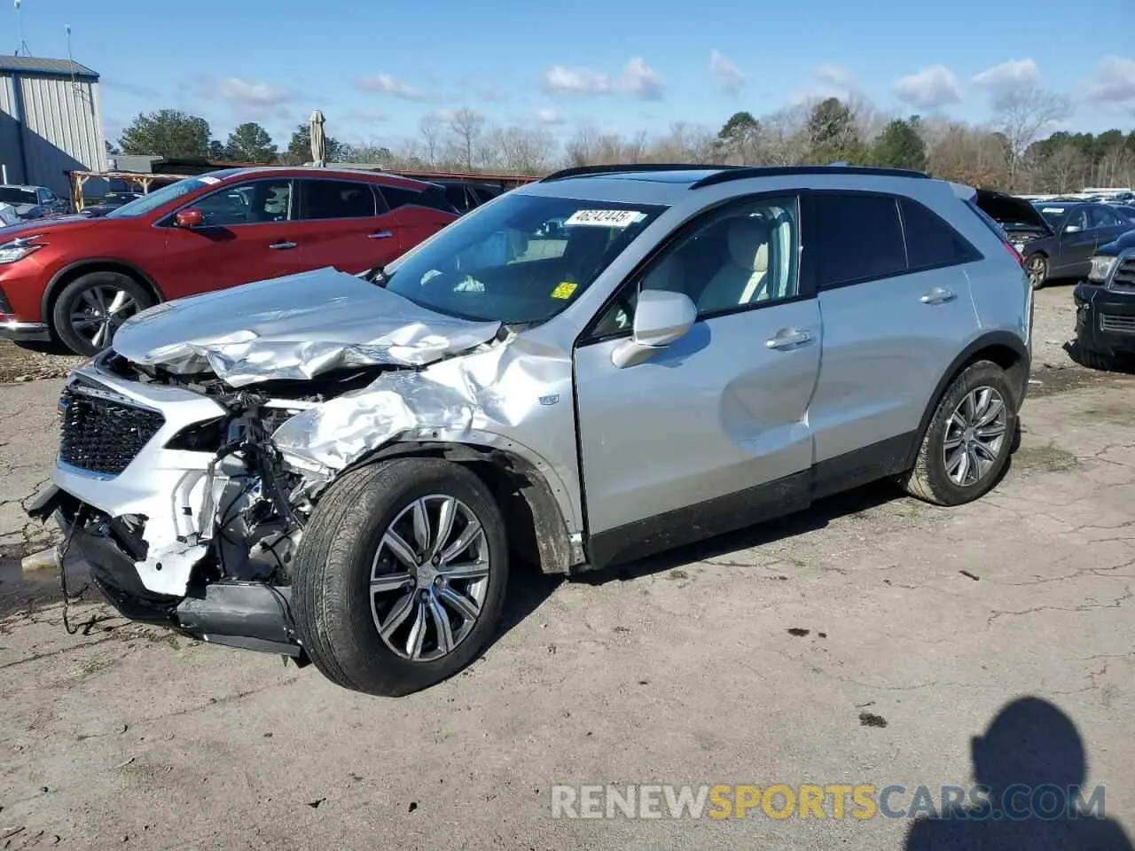 1 fotografías del automóvil dañado 1GYFZER48LF069887 CADILLAC XT4 2020