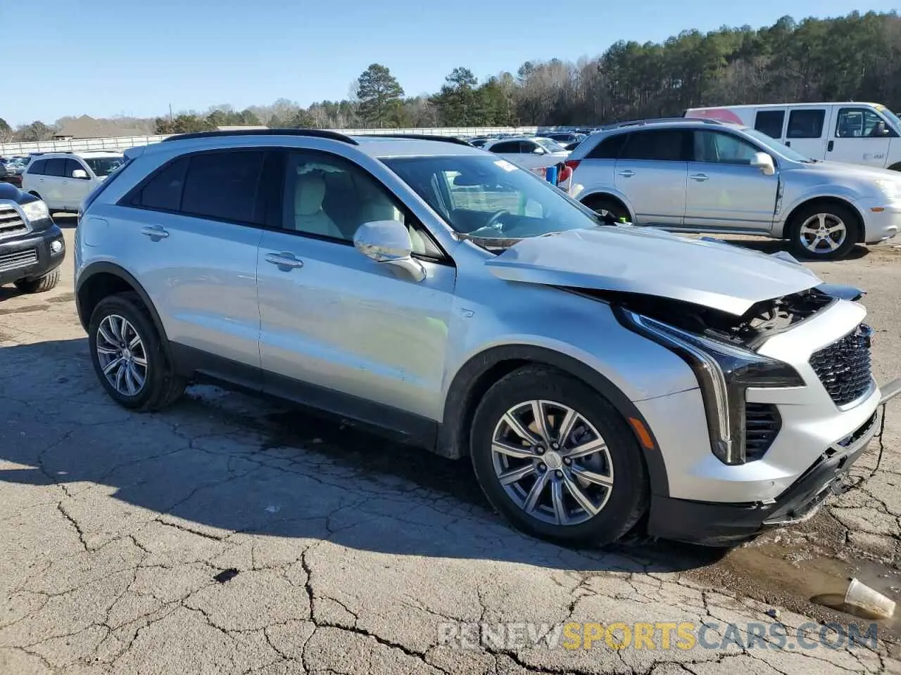 4 fotografías del automóvil dañado 1GYFZER48LF069887 CADILLAC XT4 2020