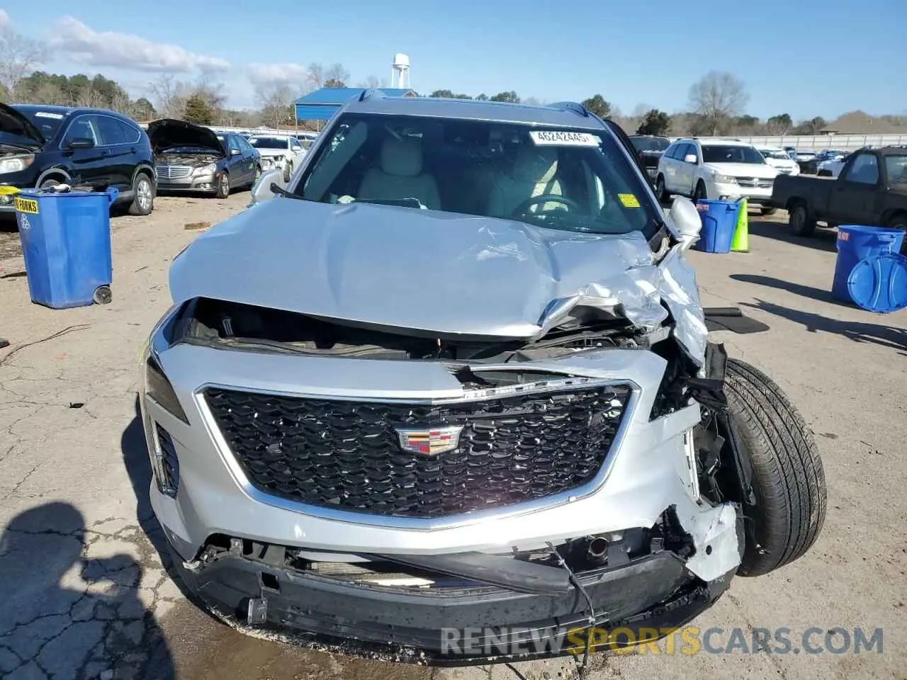 5 fotografías del automóvil dañado 1GYFZER48LF069887 CADILLAC XT4 2020