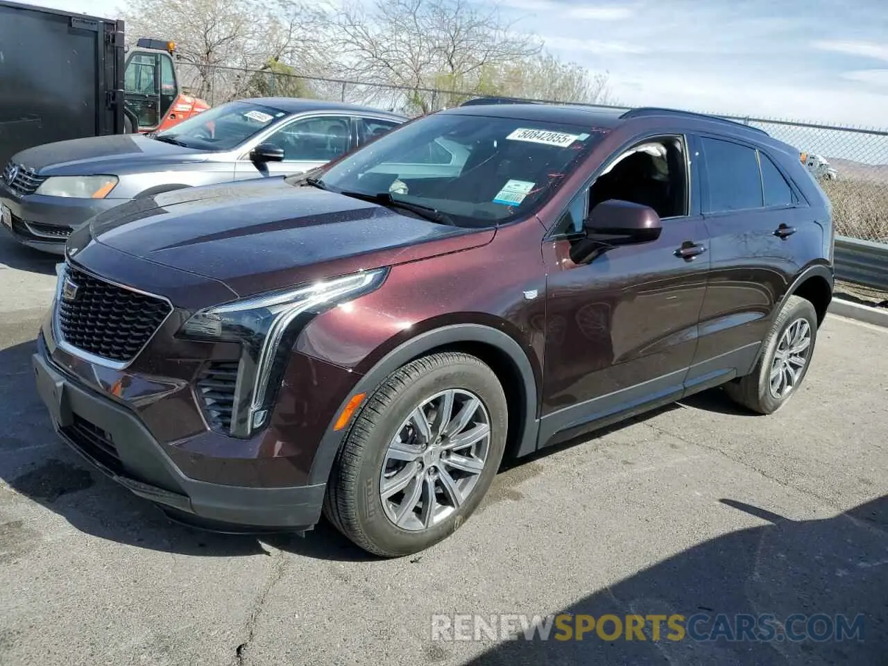 1 fotografías del automóvil dañado 1GYFZER48LF112432 CADILLAC XT4 2020