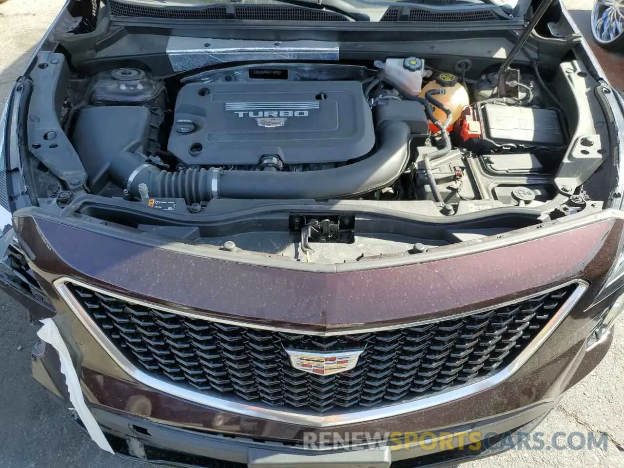12 fotografías del automóvil dañado 1GYFZER48LF112432 CADILLAC XT4 2020