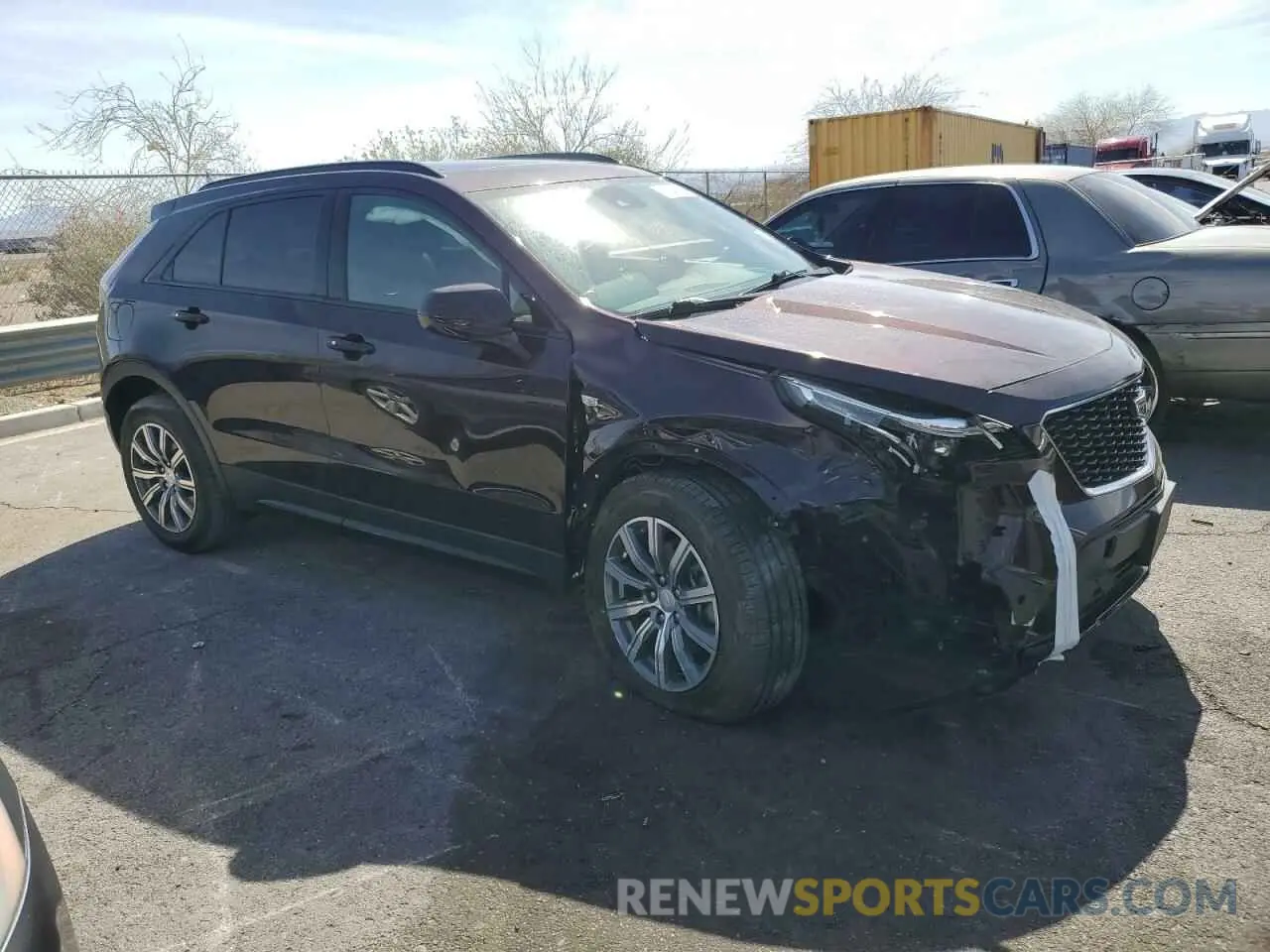 4 fotografías del automóvil dañado 1GYFZER48LF112432 CADILLAC XT4 2020