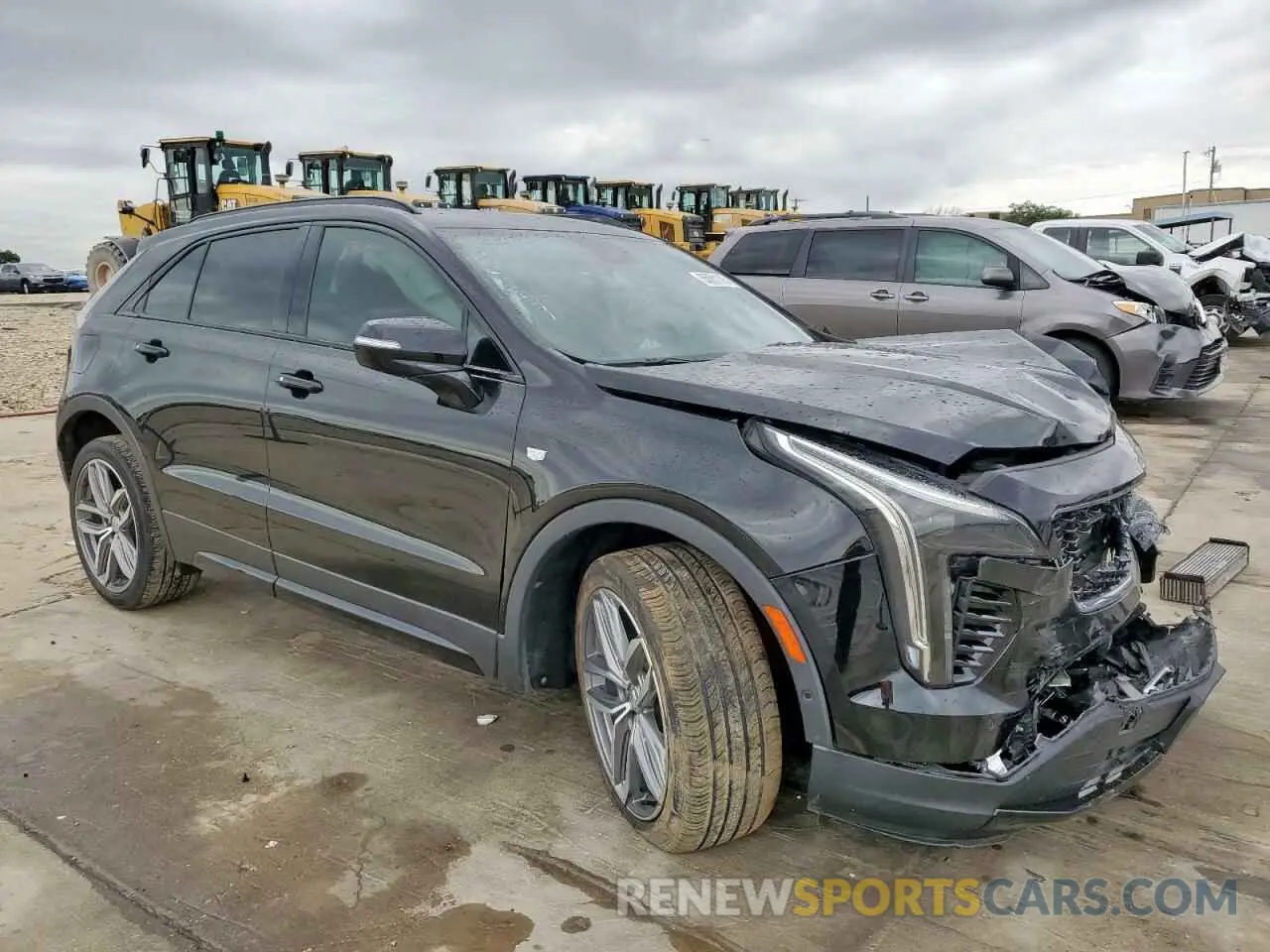 4 fotografías del automóvil dañado 1GYFZFR40LF019359 CADILLAC XT4 2020