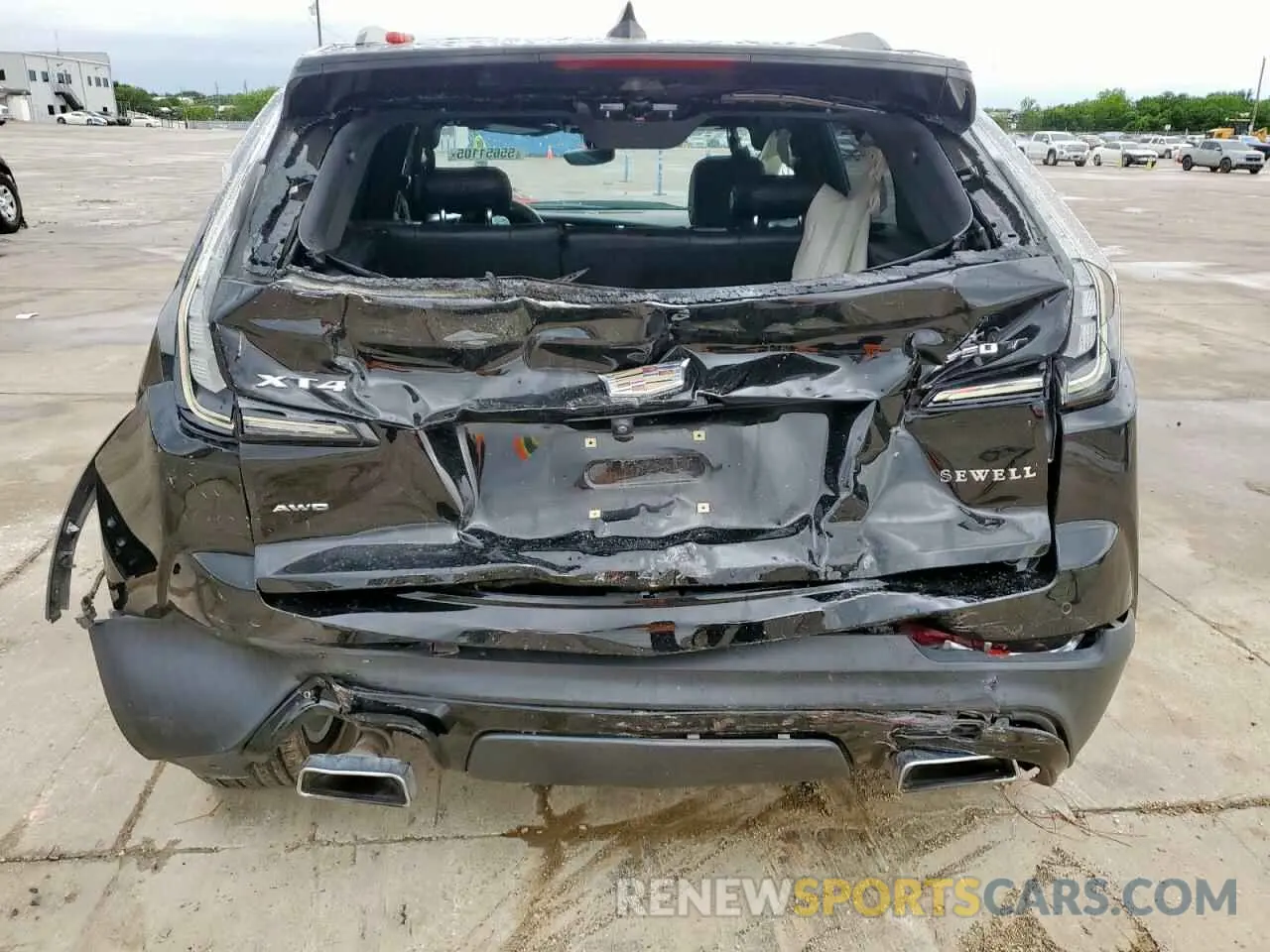 6 fotografías del automóvil dañado 1GYFZFR40LF019359 CADILLAC XT4 2020