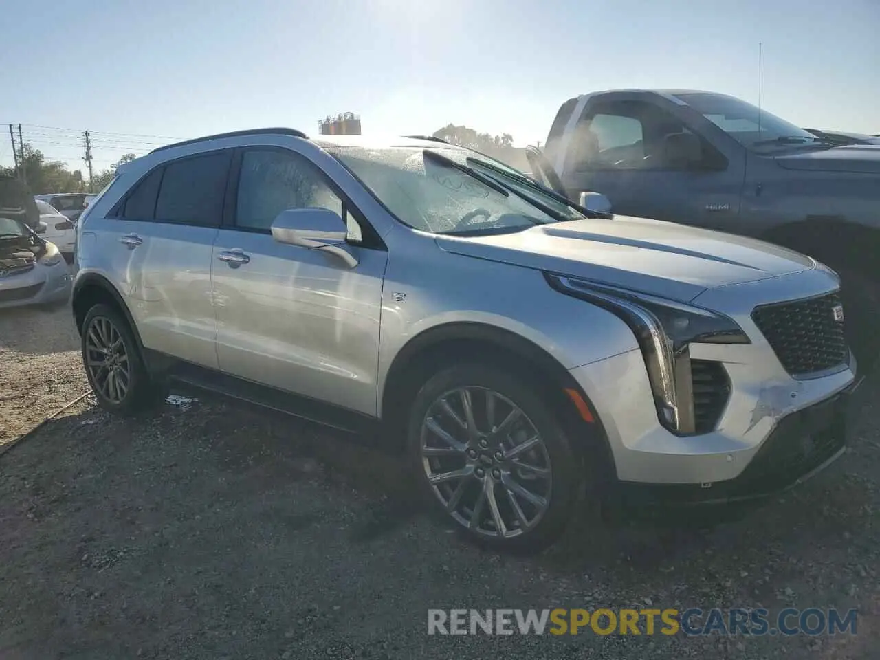 4 fotografías del automóvil dañado 1GYFZFR41LF137789 CADILLAC XT4 2020