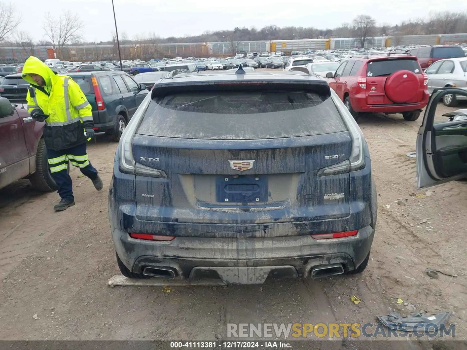 16 fotografías del automóvil dañado 1GYFZFR48LF101467 CADILLAC XT4 2020