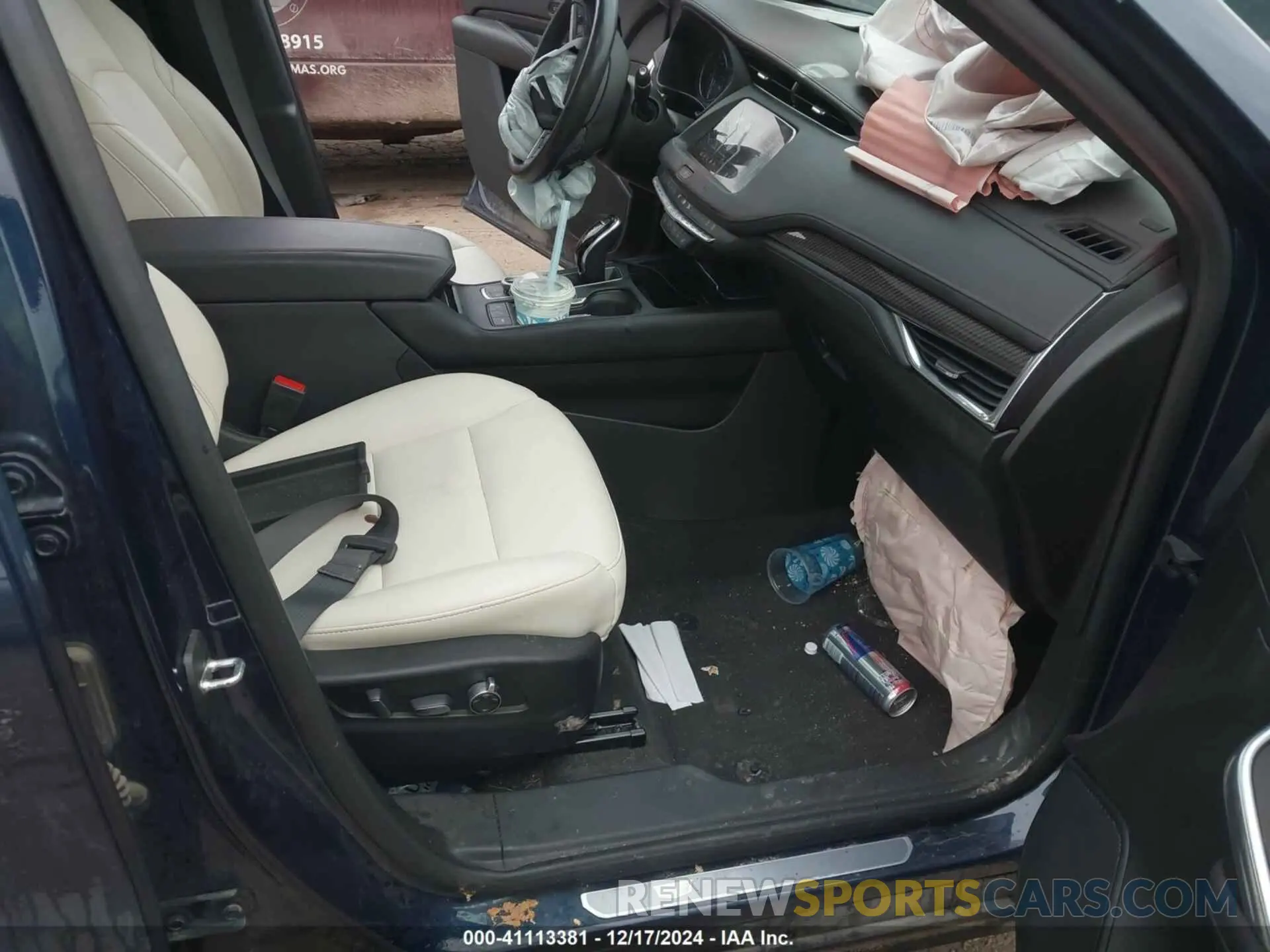 5 fotografías del automóvil dañado 1GYFZFR48LF101467 CADILLAC XT4 2020