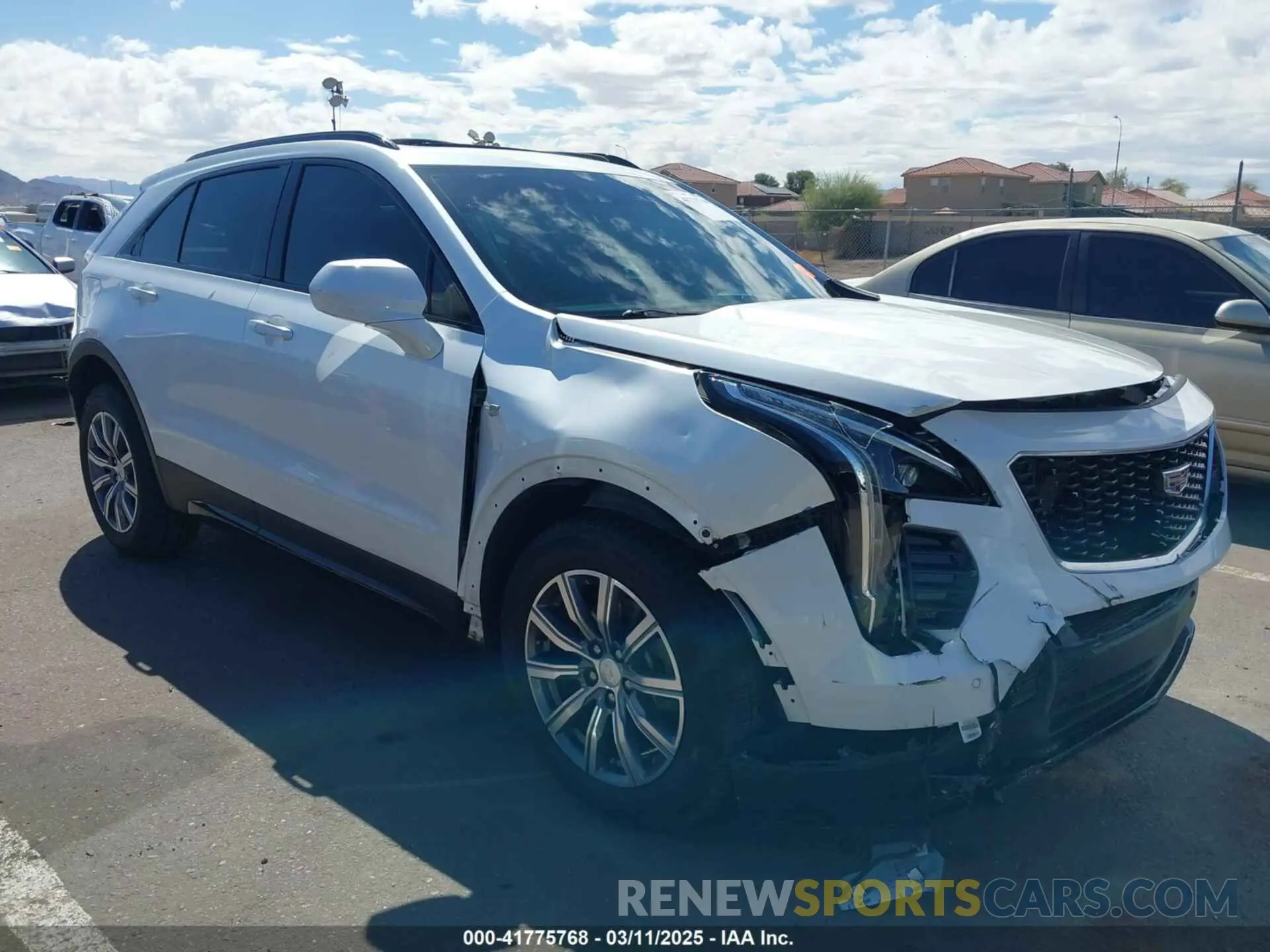 1 fotografías del automóvil dañado 1GYFZFR48LF122917 CADILLAC XT4 2020