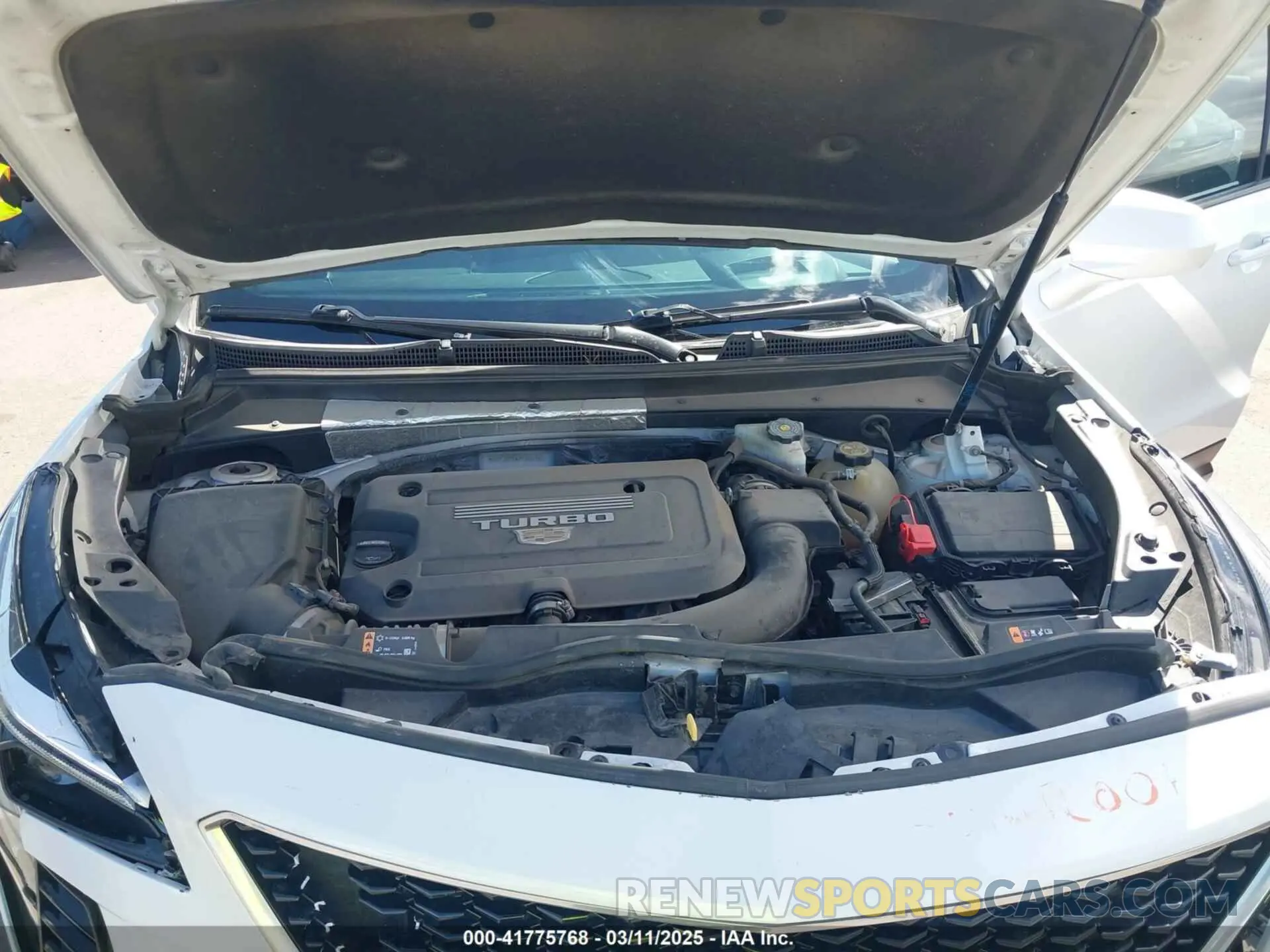 10 fotografías del automóvil dañado 1GYFZFR48LF122917 CADILLAC XT4 2020
