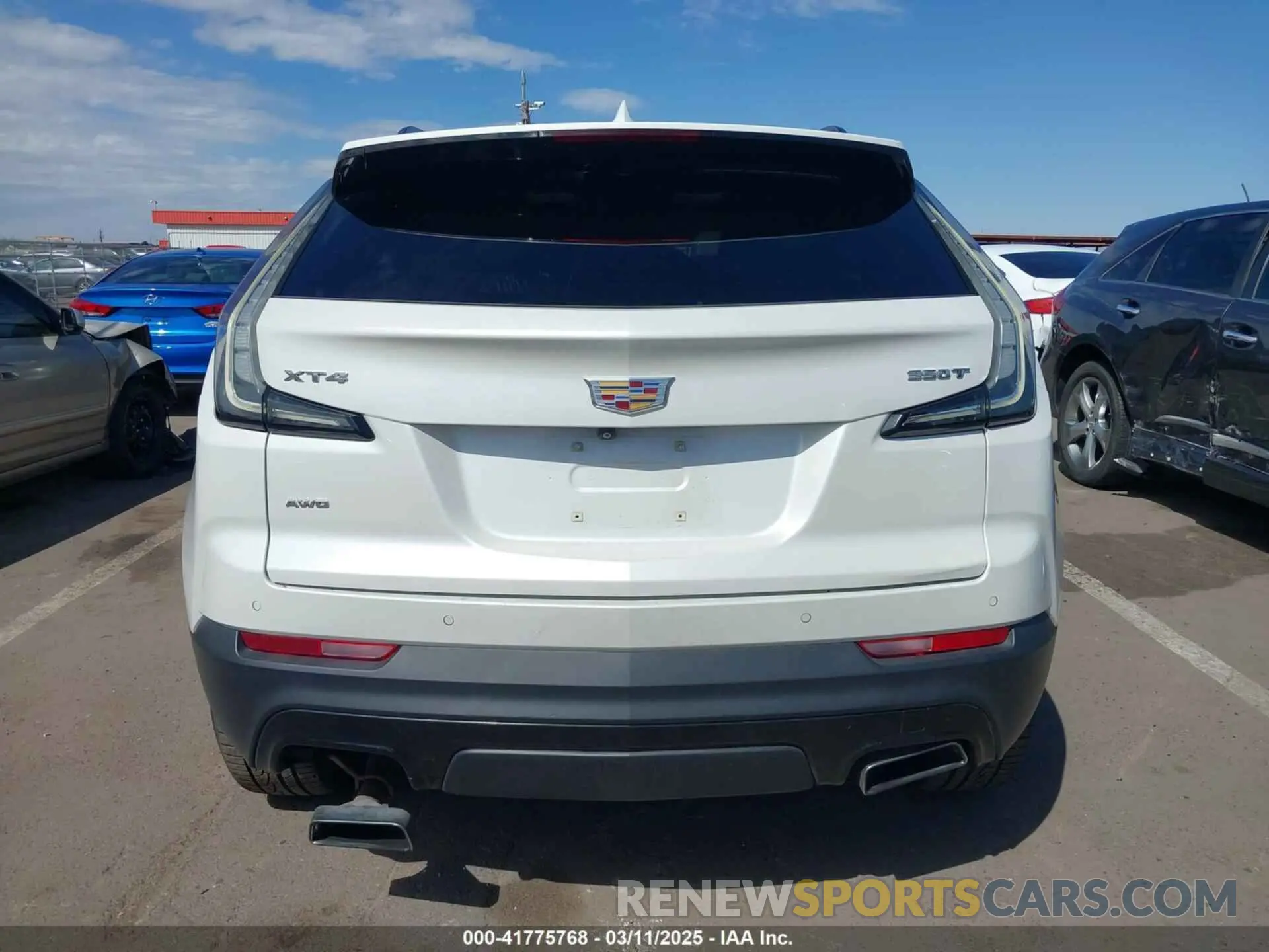 16 fotografías del automóvil dañado 1GYFZFR48LF122917 CADILLAC XT4 2020
