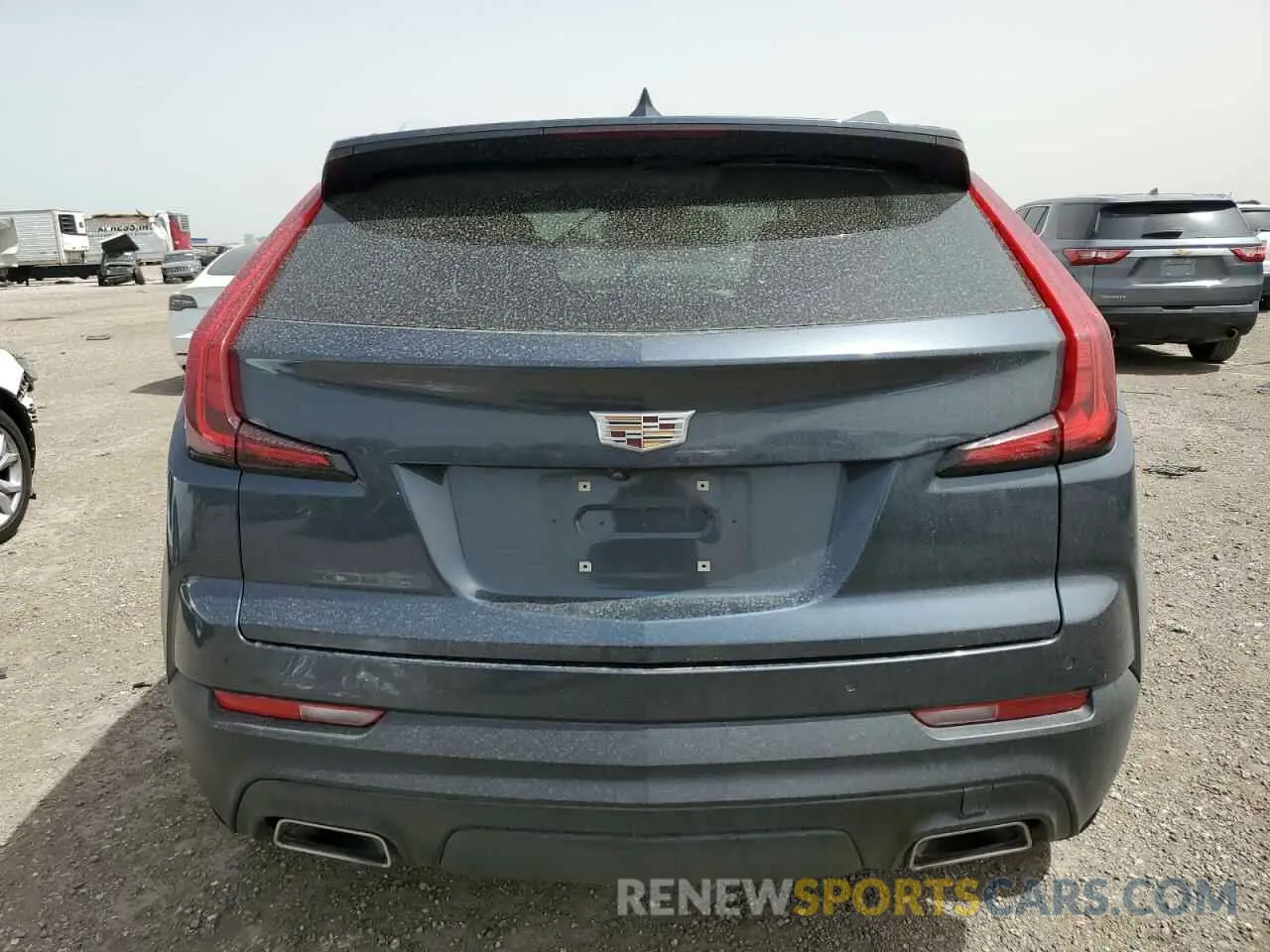 6 fotografías del automóvil dañado 1GYAZAR45MF000983 CADILLAC XT4 2021