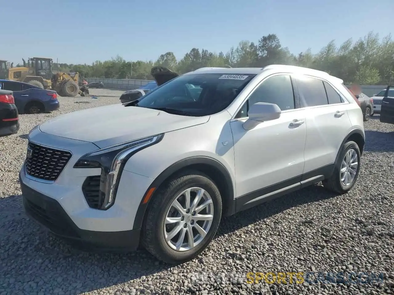 1 fotografías del automóvil dañado 1GYAZAR46MF000278 CADILLAC XT4 2021