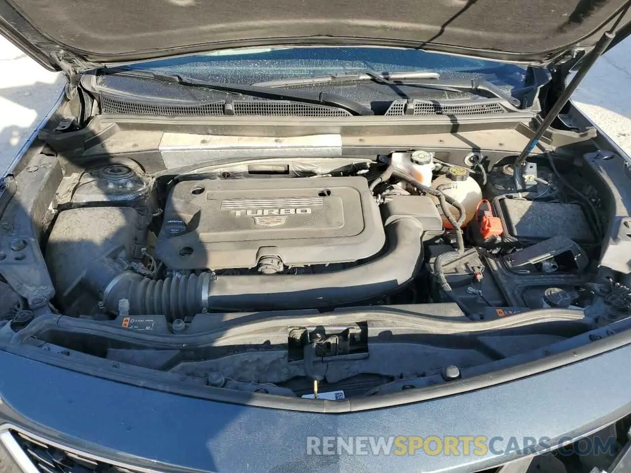 12 fotografías del automóvil dañado 1GYFZBR41MF003391 CADILLAC XT4 2021