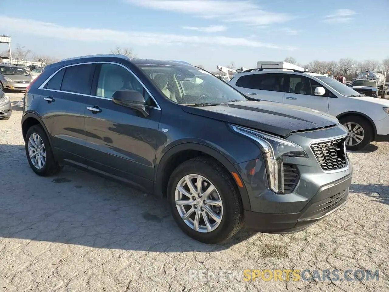 4 fotografías del automóvil dañado 1GYFZBR41MF003391 CADILLAC XT4 2021