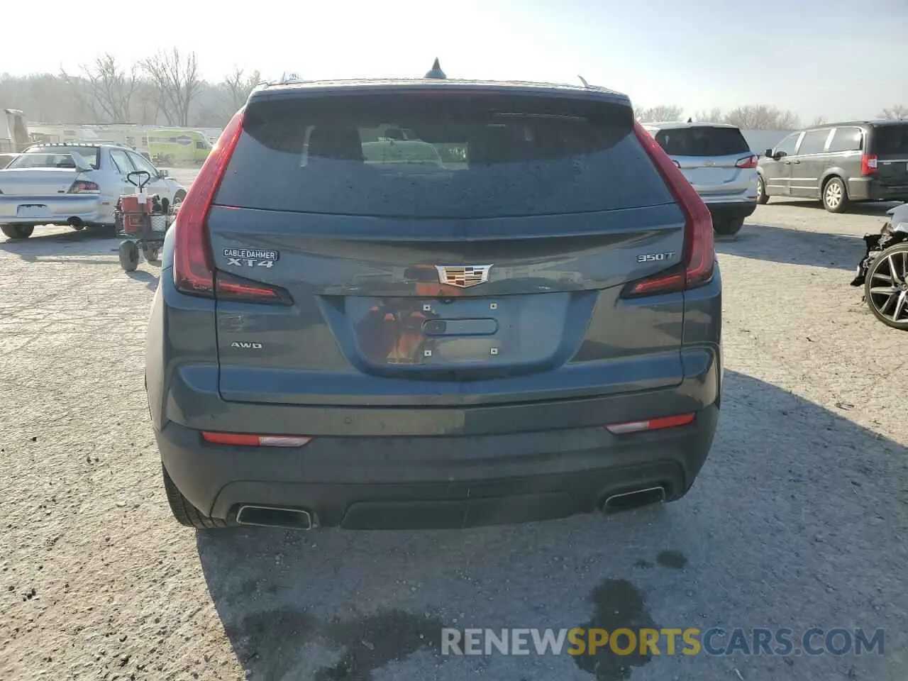 6 fotografías del automóvil dañado 1GYFZBR41MF003391 CADILLAC XT4 2021