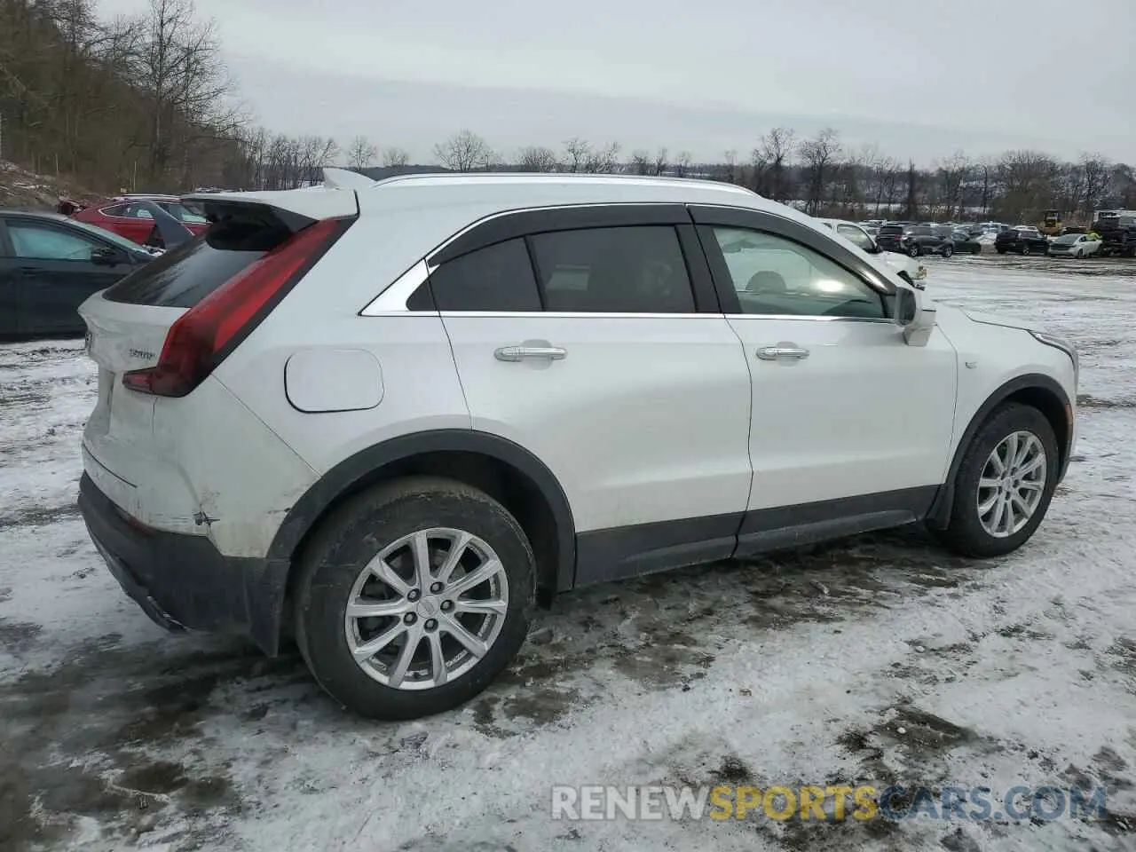 3 fotografías del automóvil dañado 1GYFZBR46MF008733 CADILLAC XT4 2021
