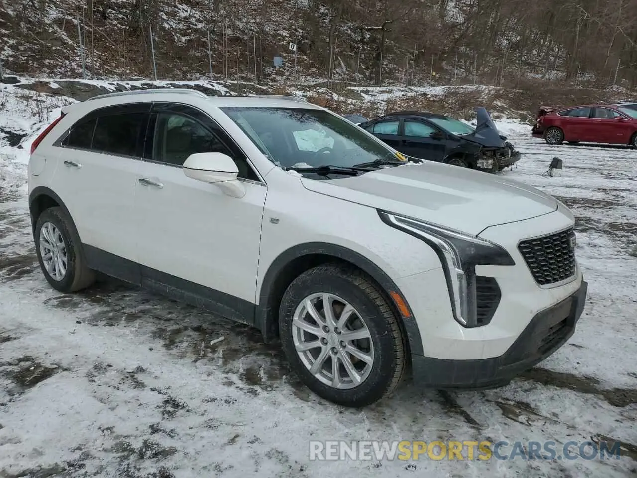 4 fotografías del automóvil dañado 1GYFZBR46MF008733 CADILLAC XT4 2021