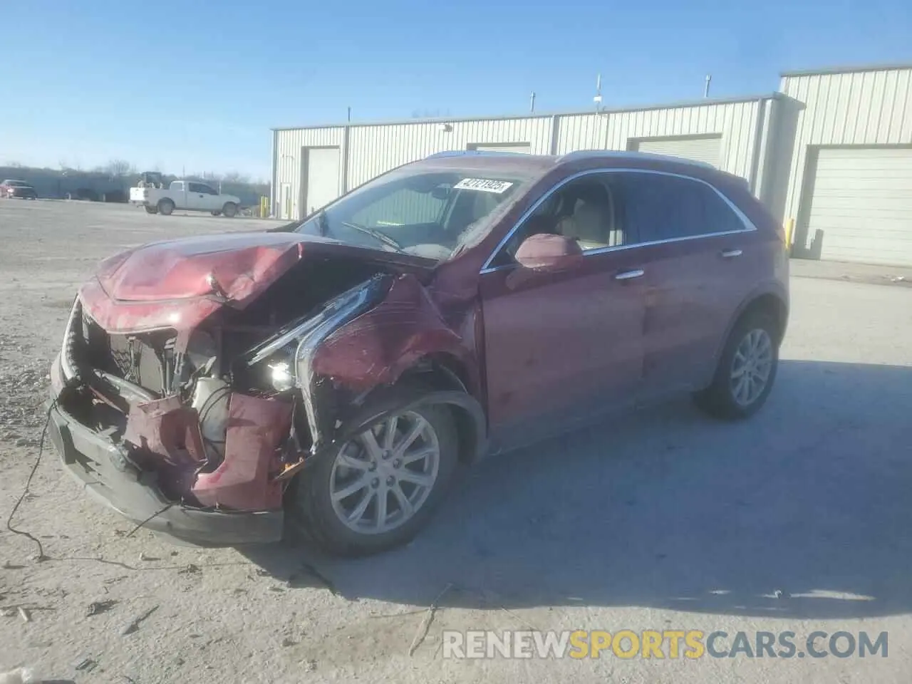 1 fotografías del automóvil dañado 1GYFZBR46MF038668 CADILLAC XT4 2021