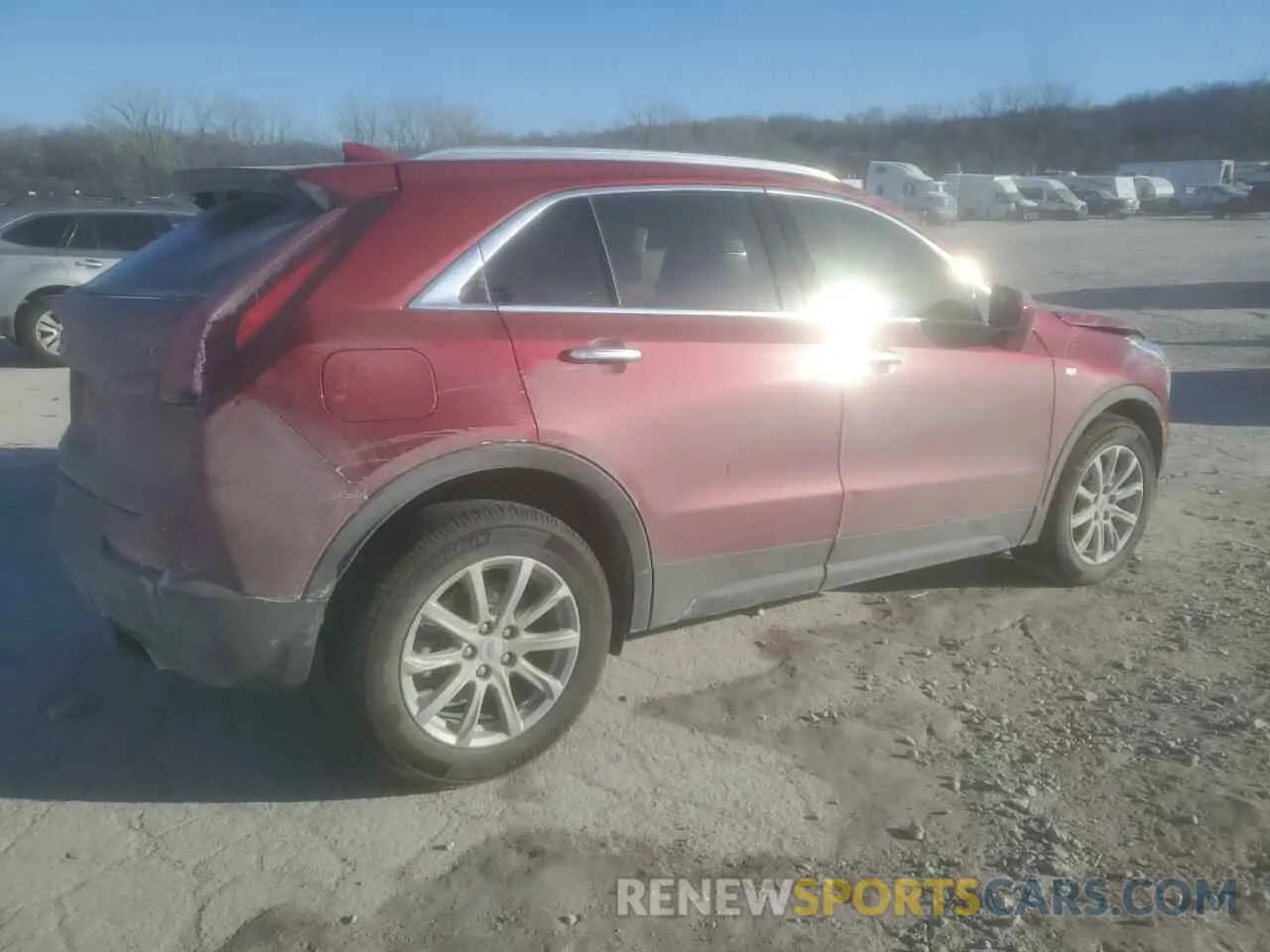 3 fotografías del automóvil dañado 1GYFZBR46MF038668 CADILLAC XT4 2021