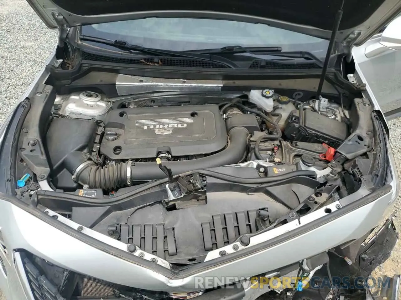 11 fotografías del automóvil dañado 1GYFZCR40MF000293 CADILLAC XT4 2021