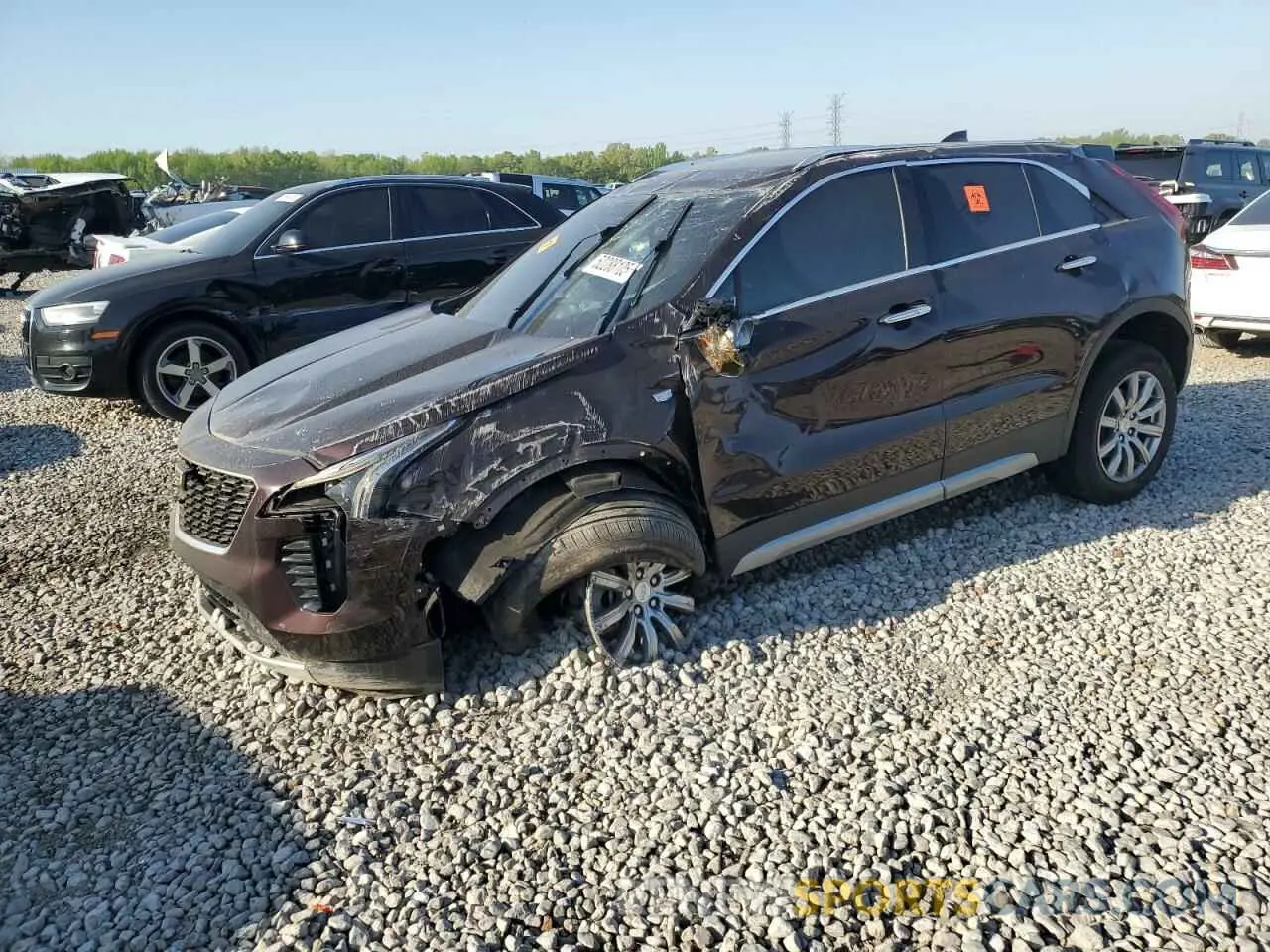 1 fotografías del automóvil dañado 1GYFZCR45MF002654 CADILLAC XT4 2021