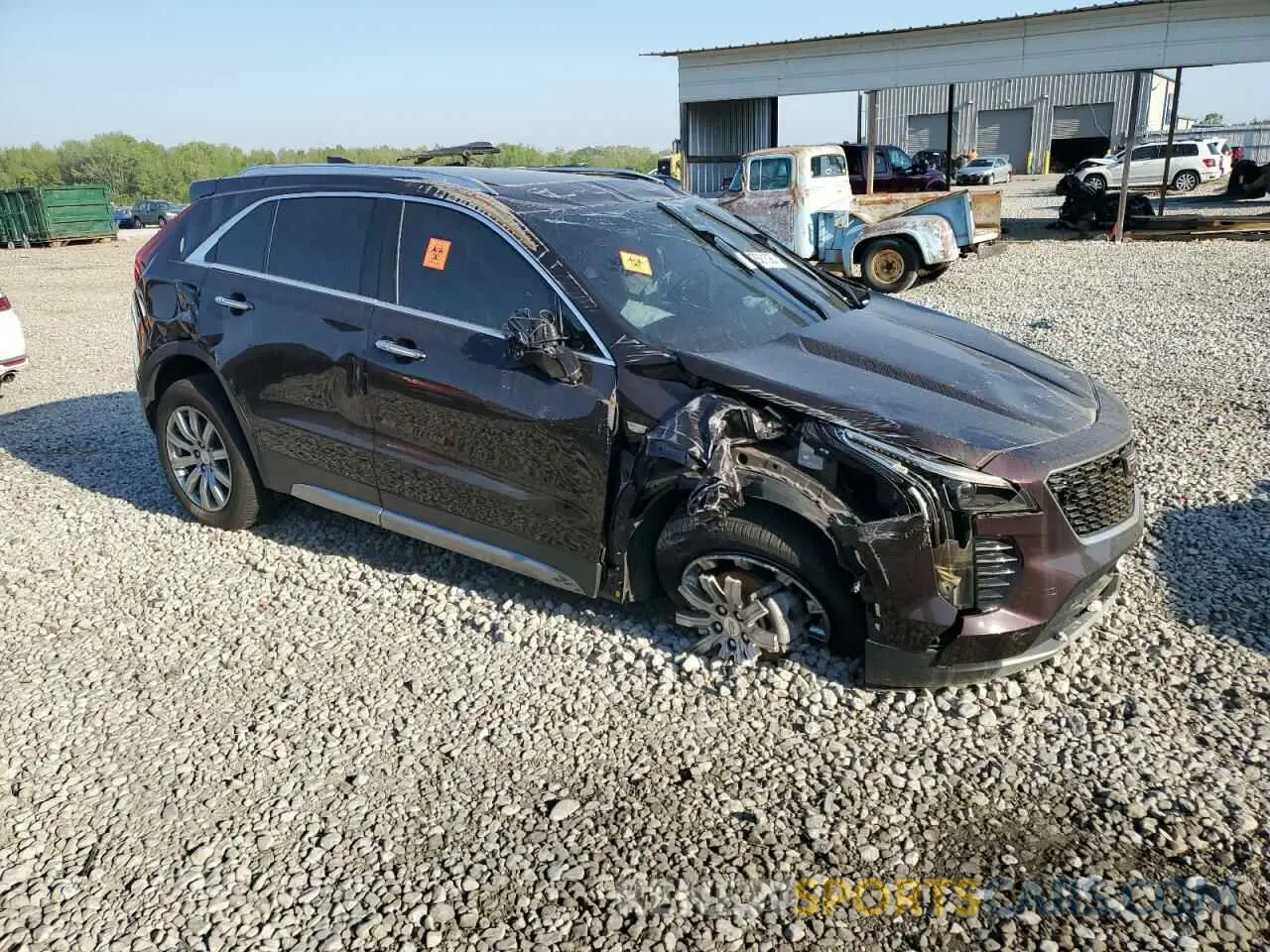 4 fotografías del automóvil dañado 1GYFZCR45MF002654 CADILLAC XT4 2021