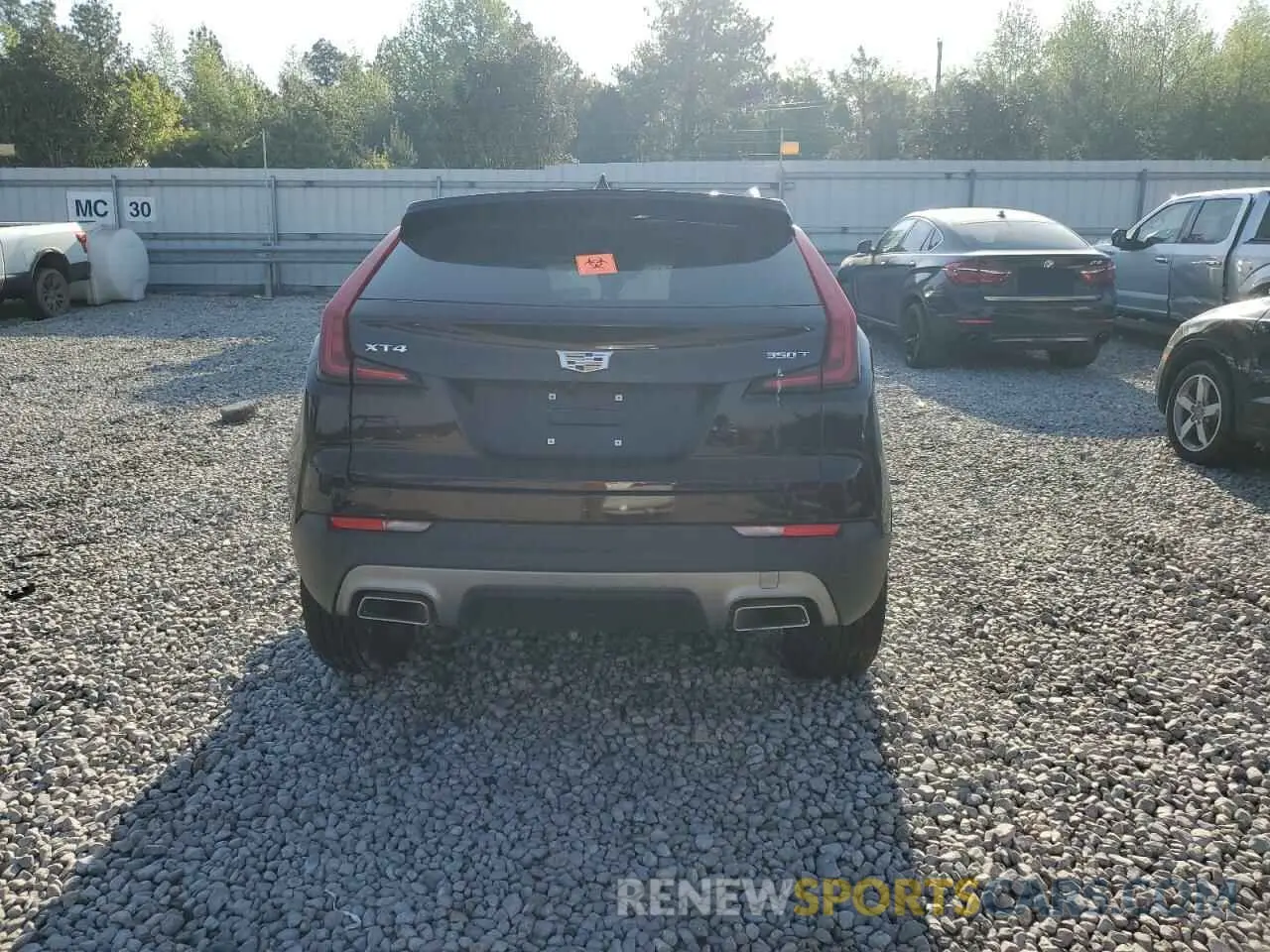 6 fotografías del automóvil dañado 1GYFZCR45MF002654 CADILLAC XT4 2021