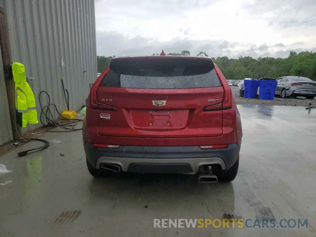 6 fotografías del automóvil dañado 1GYFZCR45MF040921 CADILLAC XT4 2021