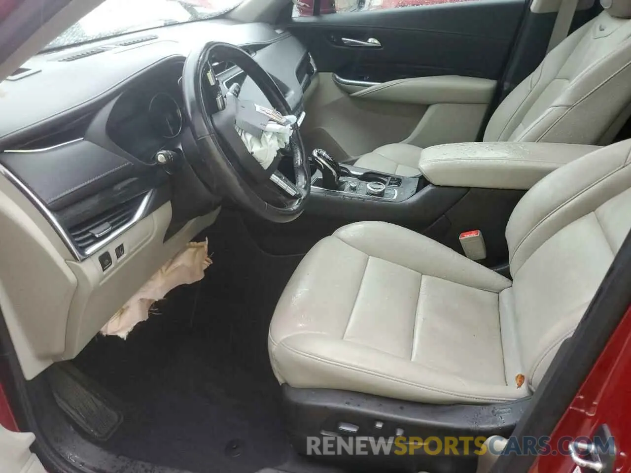 7 fotografías del automóvil dañado 1GYFZCR45MF040921 CADILLAC XT4 2021