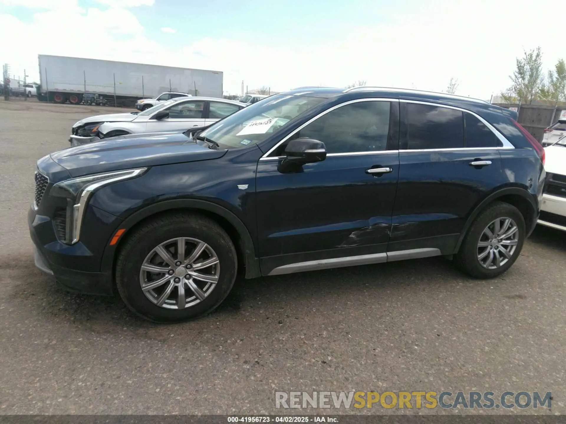 14 fotografías del automóvil dañado 1GYFZCR48MF004009 CADILLAC XT4 2021
